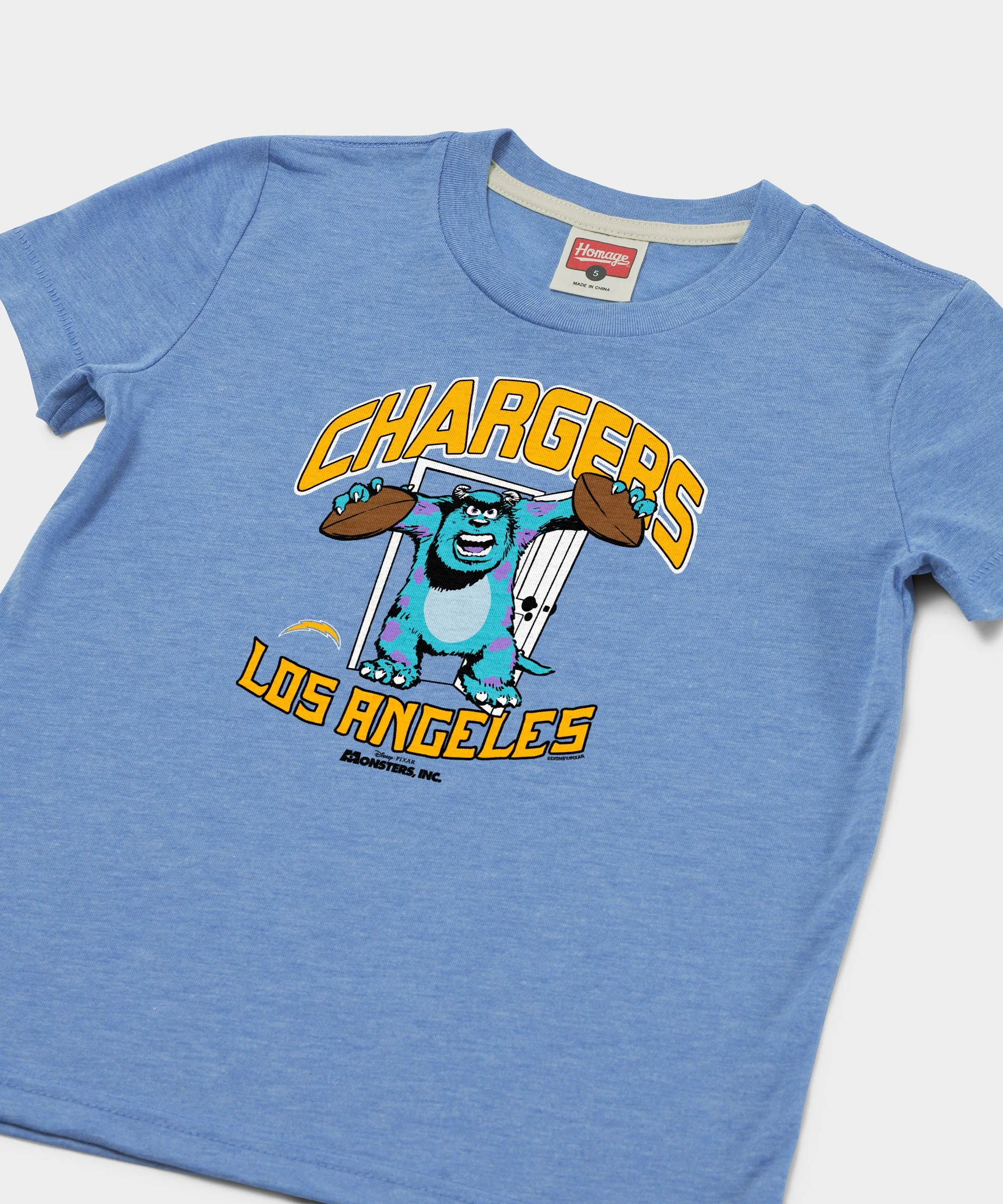 Youth Monsters Inc Sully x Los Angeles Chargers - Image 2