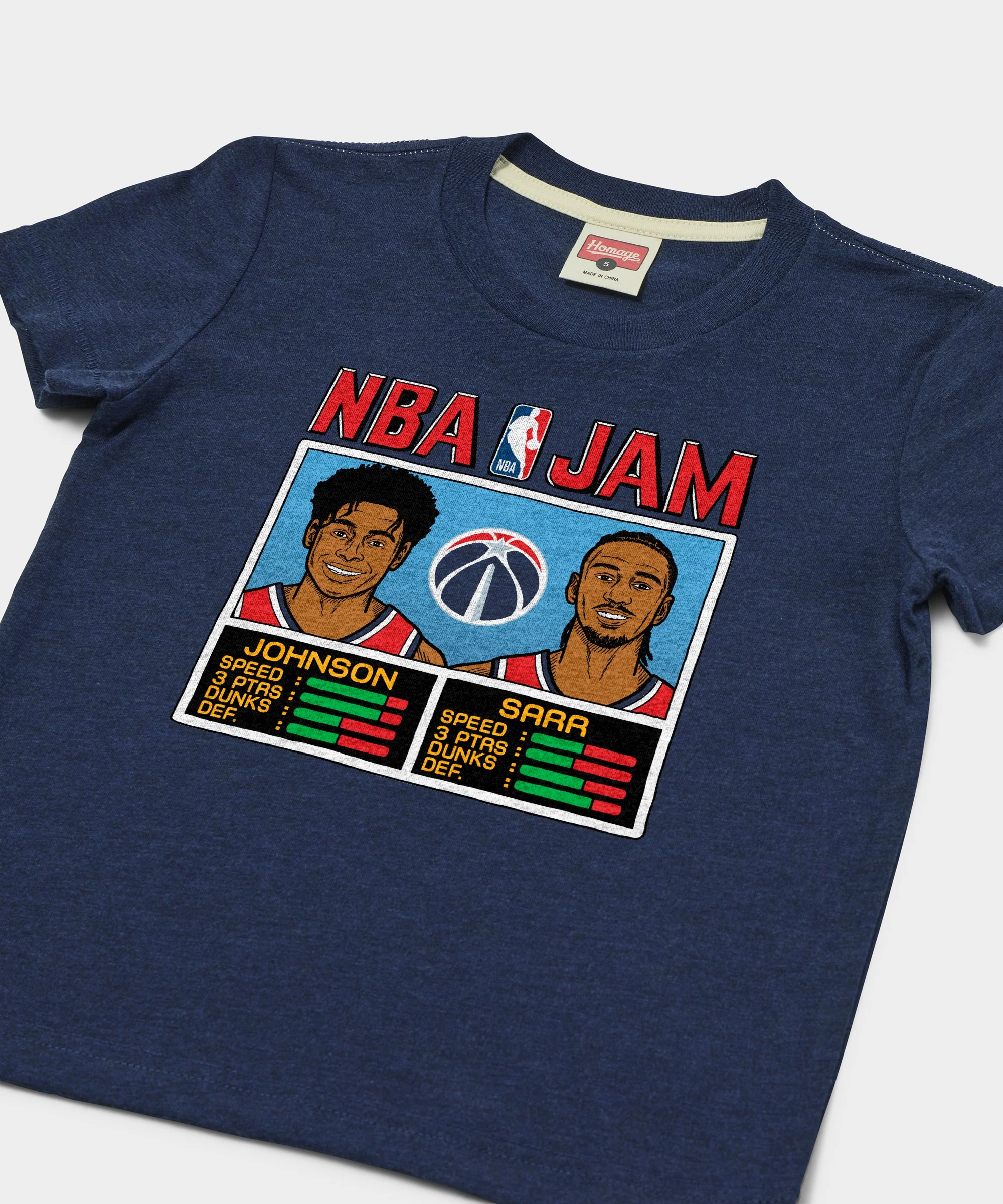 Youth NBA Jam Wizards Johnson And Sarr - Image 2