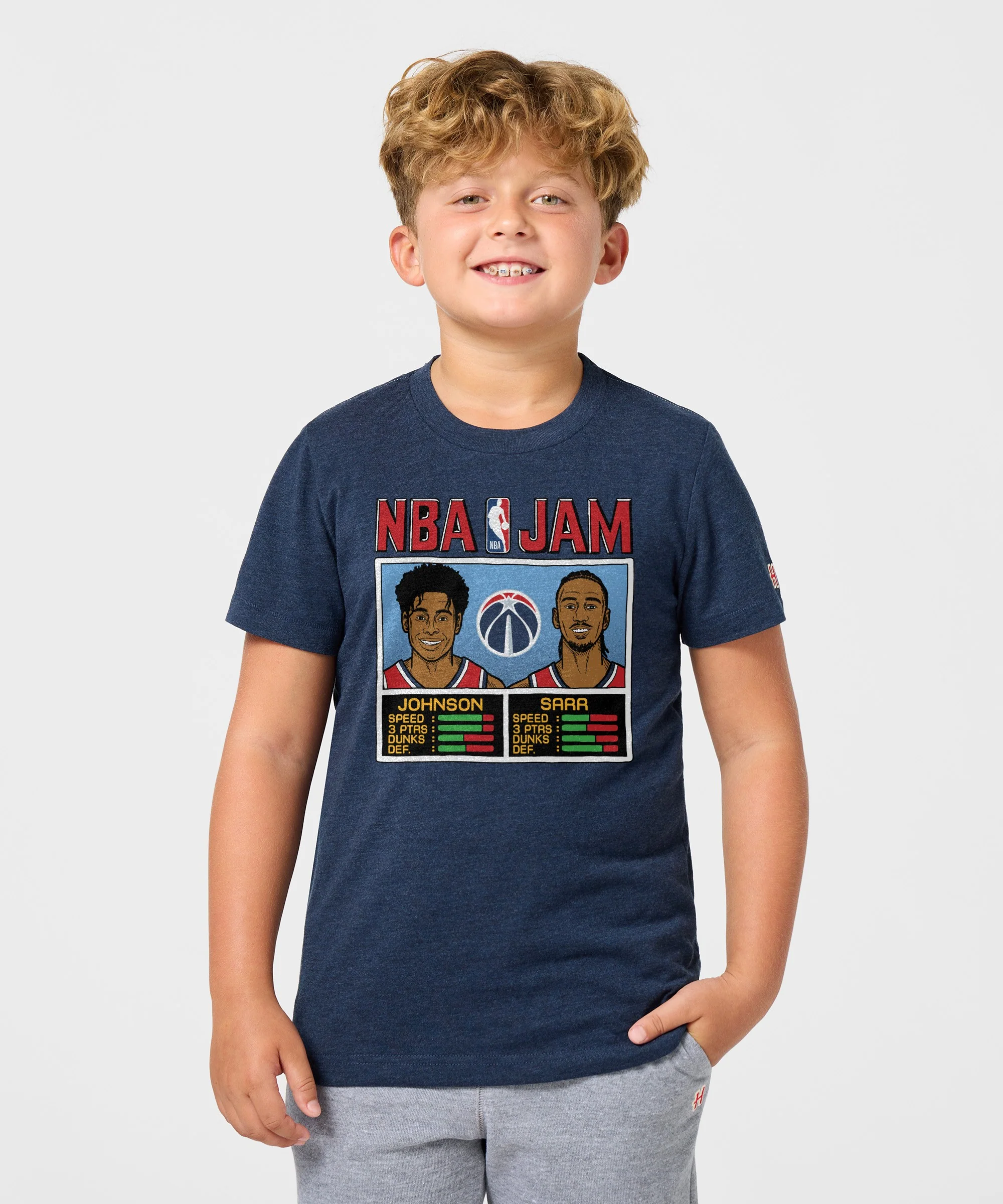 Youth NBA Jam Wizards Johnson And Sarr - Image 3