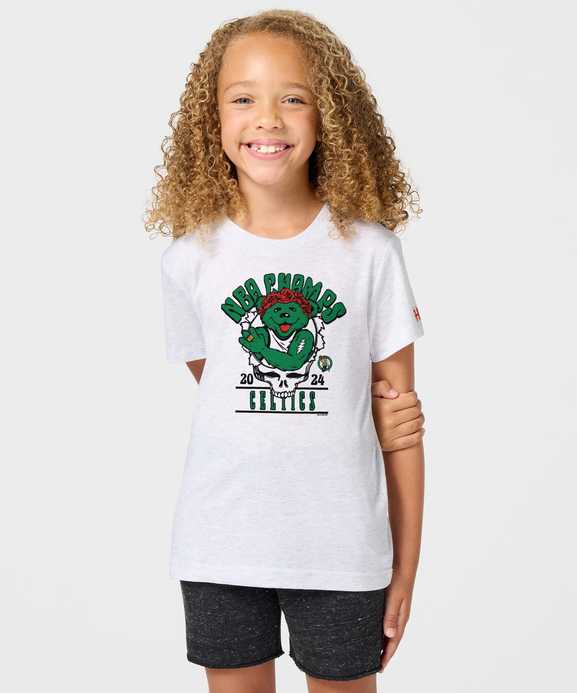 Youth NBA x Grateful Dead 2024 Champs Celtics - Image 3