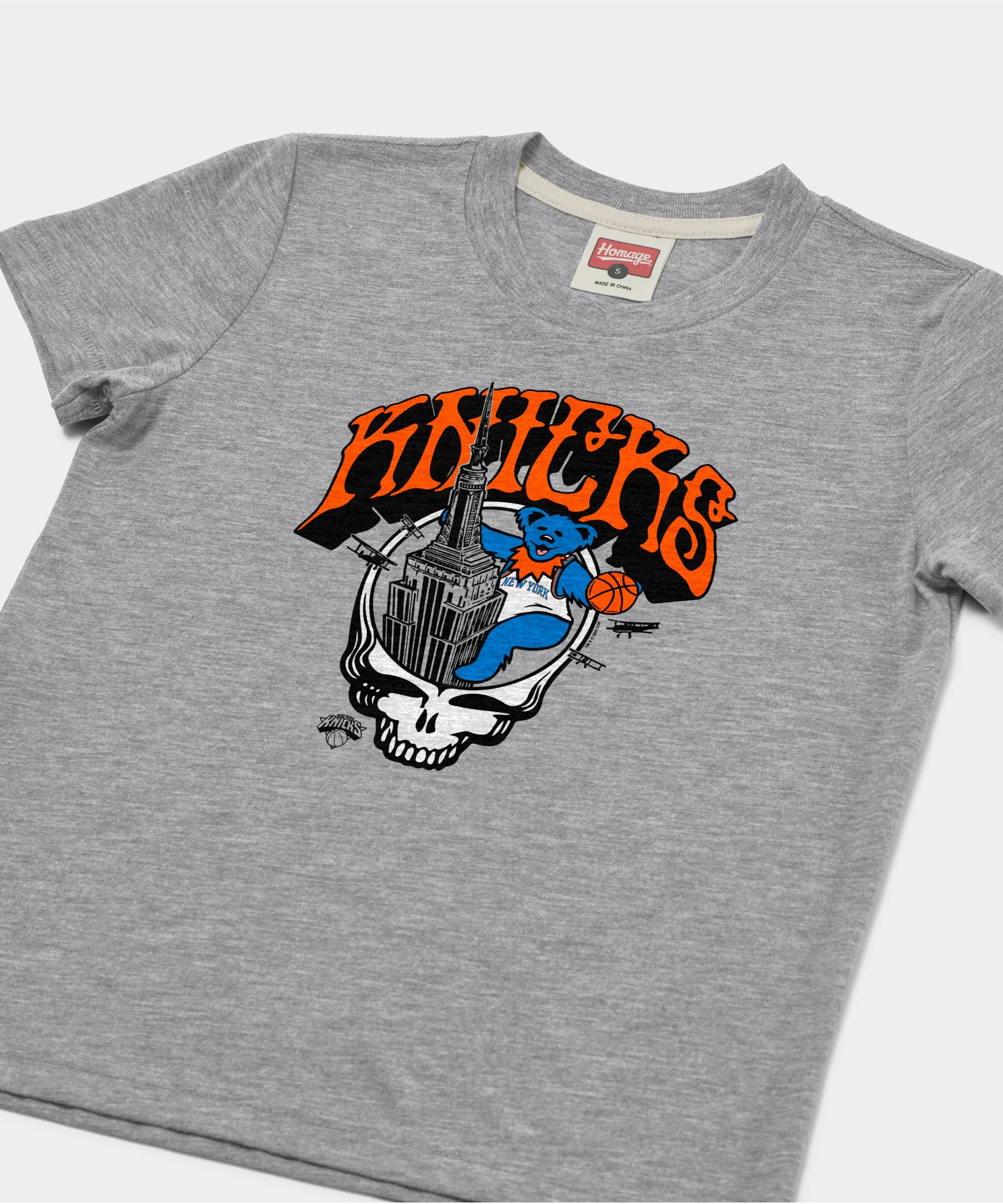 Youth NBA x Grateful Dead x Knicks Skull - Image 2