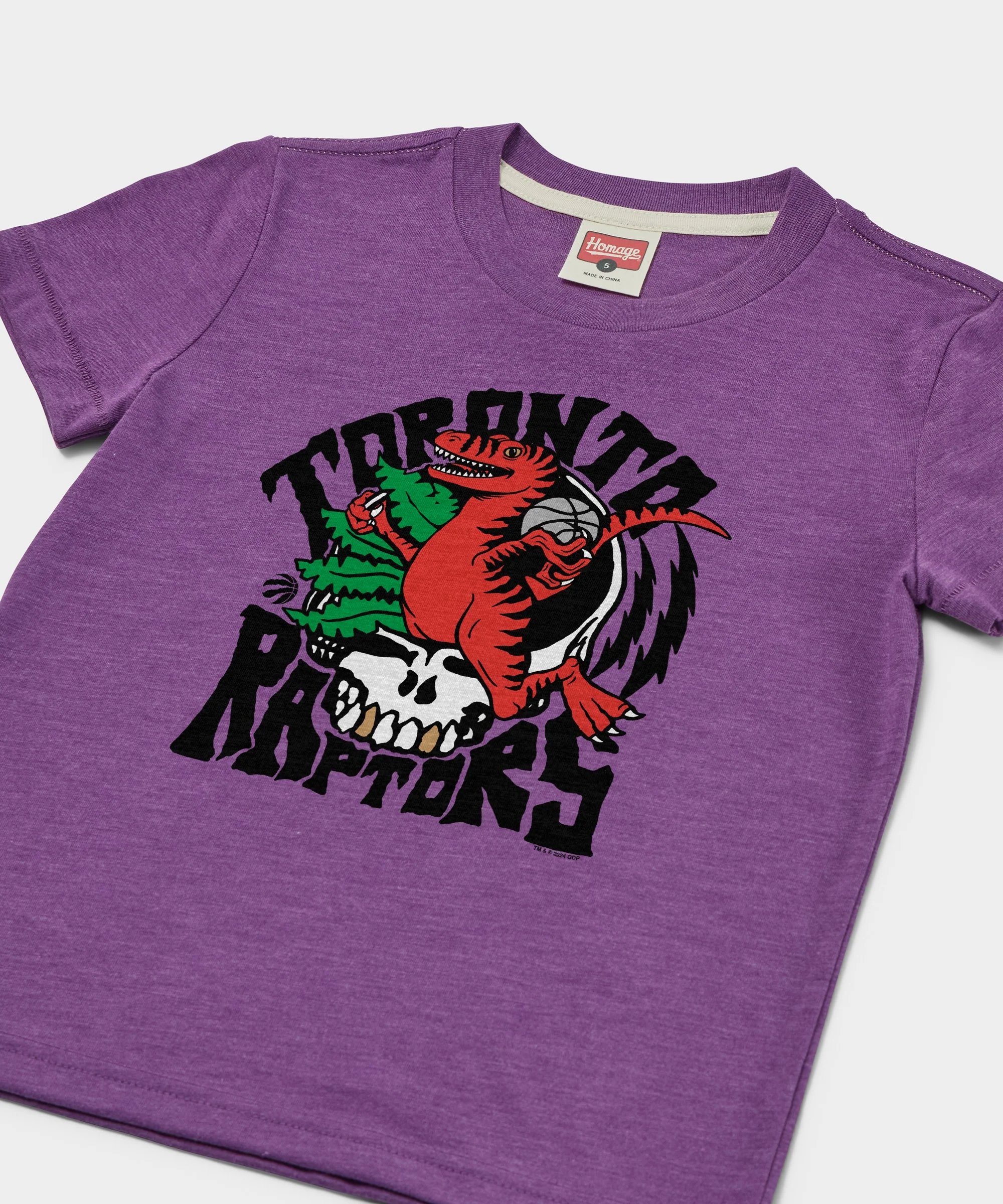Youth NBA x Grateful Dead x Raptors Skull - Image 2