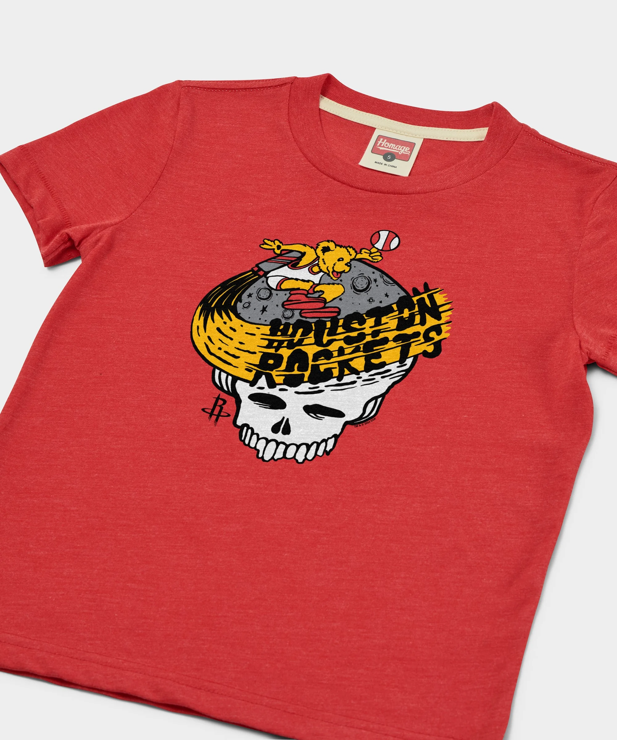 Youth NBA x Grateful Dead x Rockets Skull - Image 2