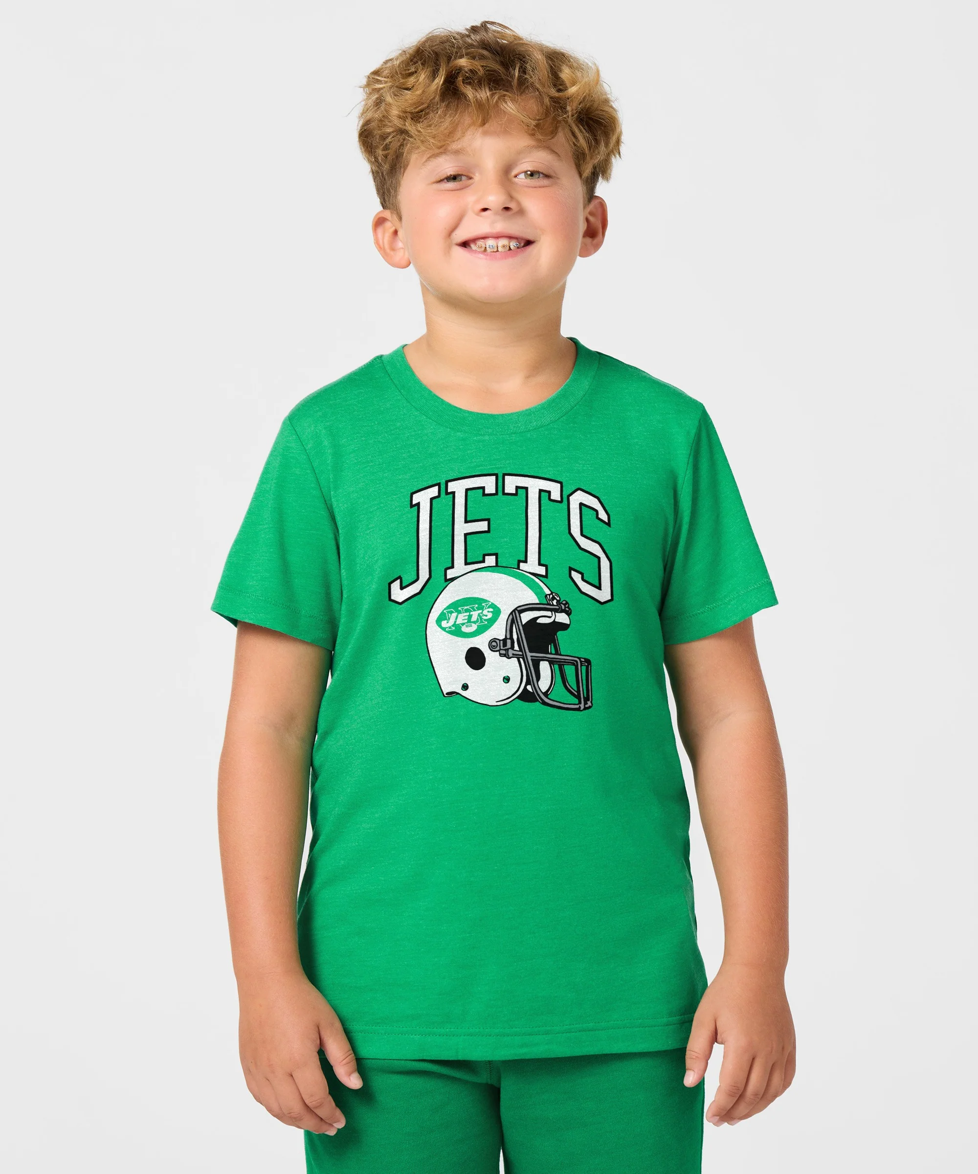 Youth New York Jets Helmet Retro - Image 3