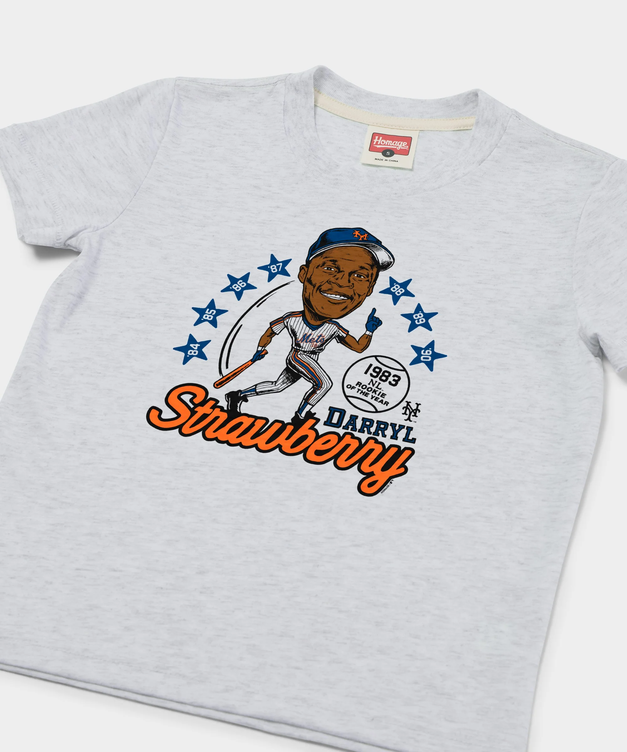 Youth New York Mets Darryl Strawberry - Image 2