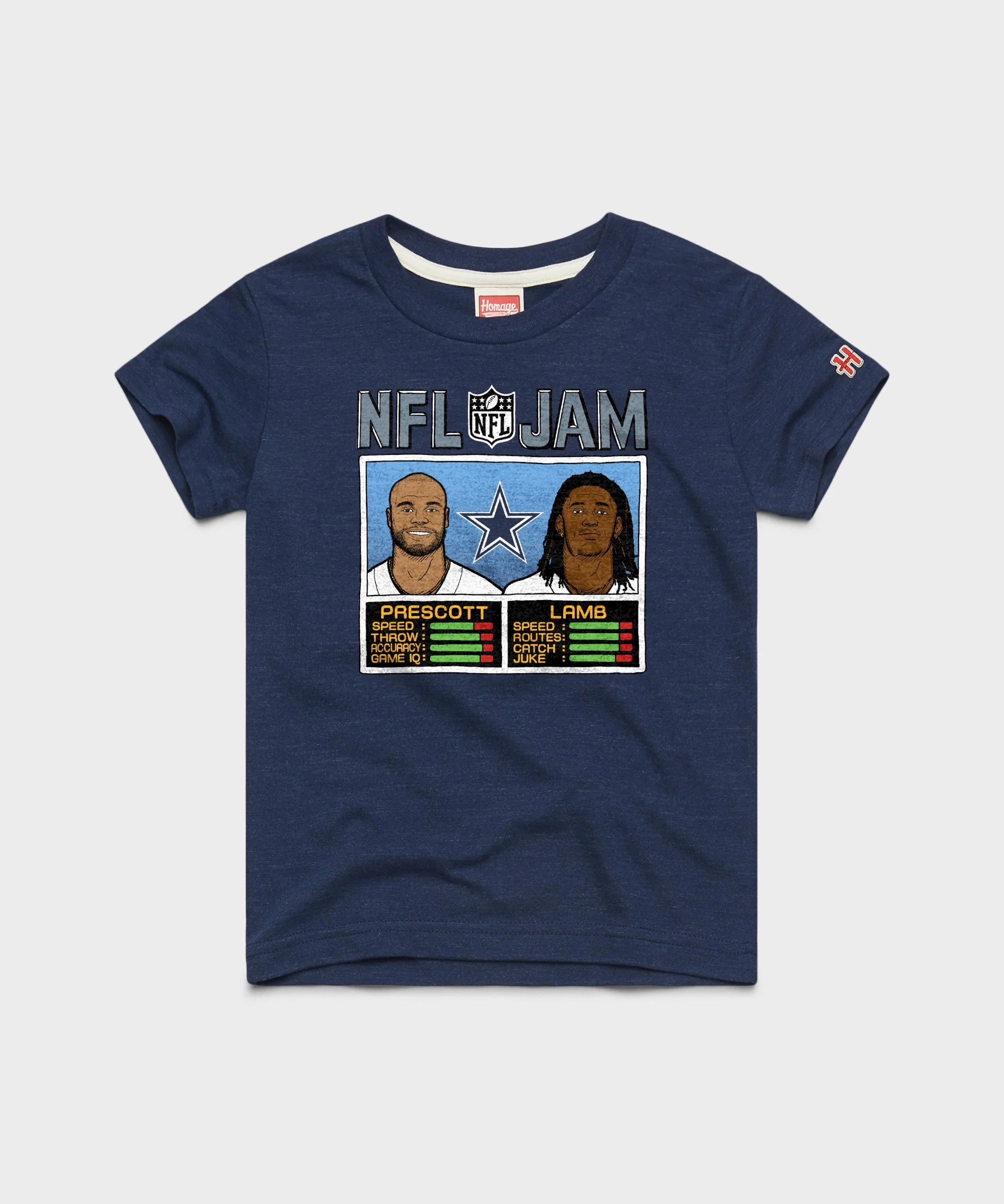 Youth NFL Jam Cowboys Prescott And Lamb