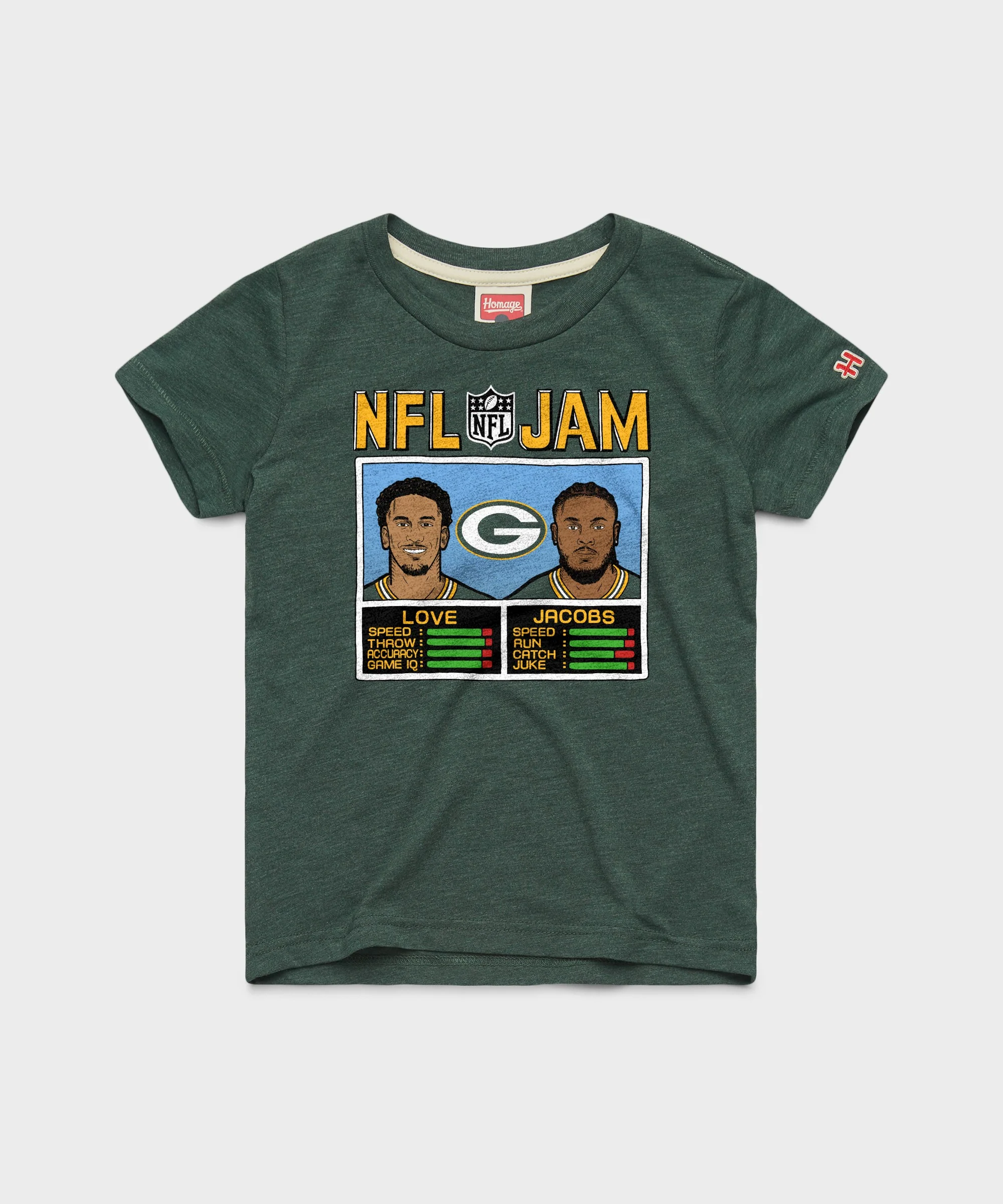 Youth NFL Jam Packers Love And Jacobs