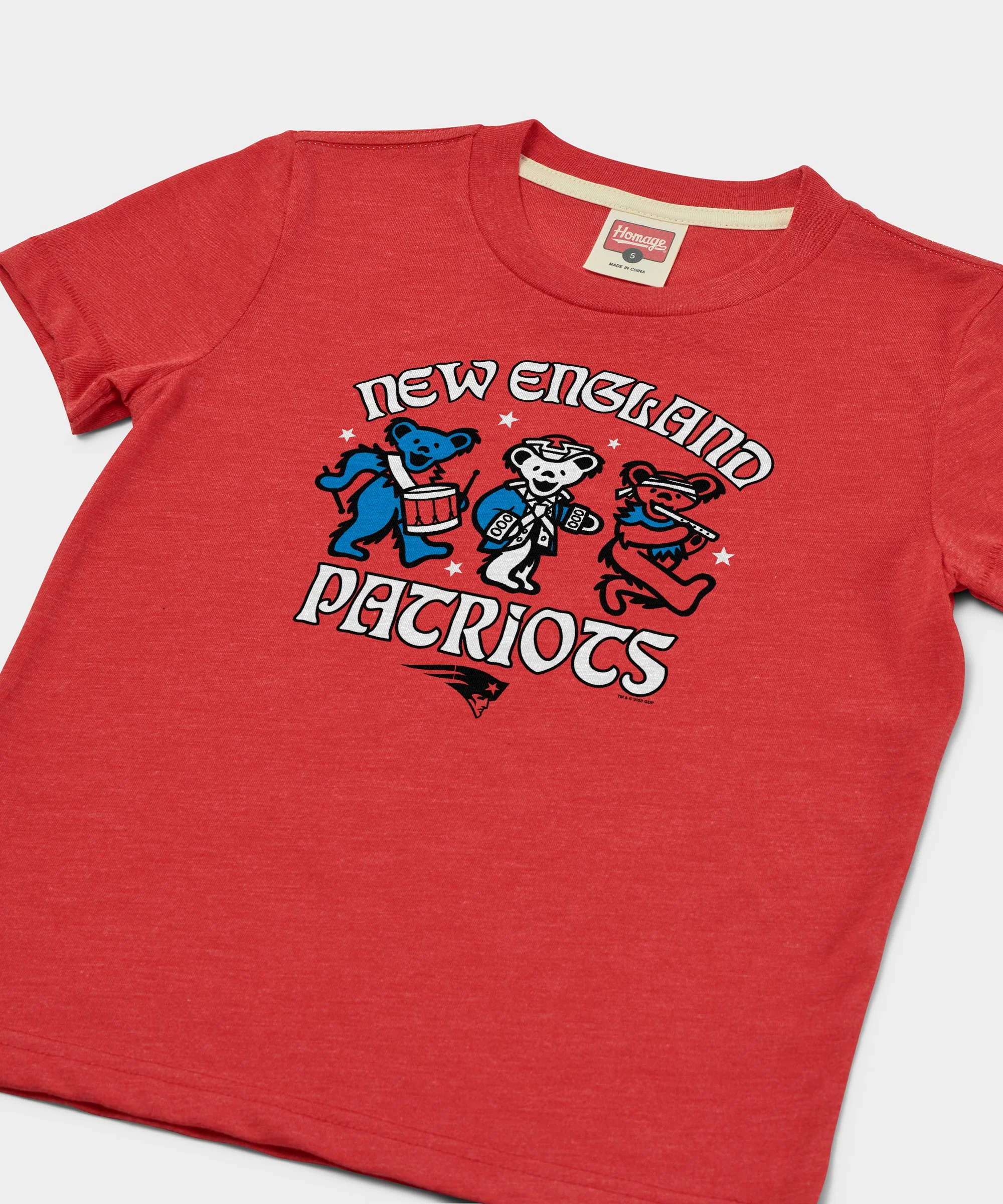 Youth NFL x Grateful Dead x Patriots - Image 2