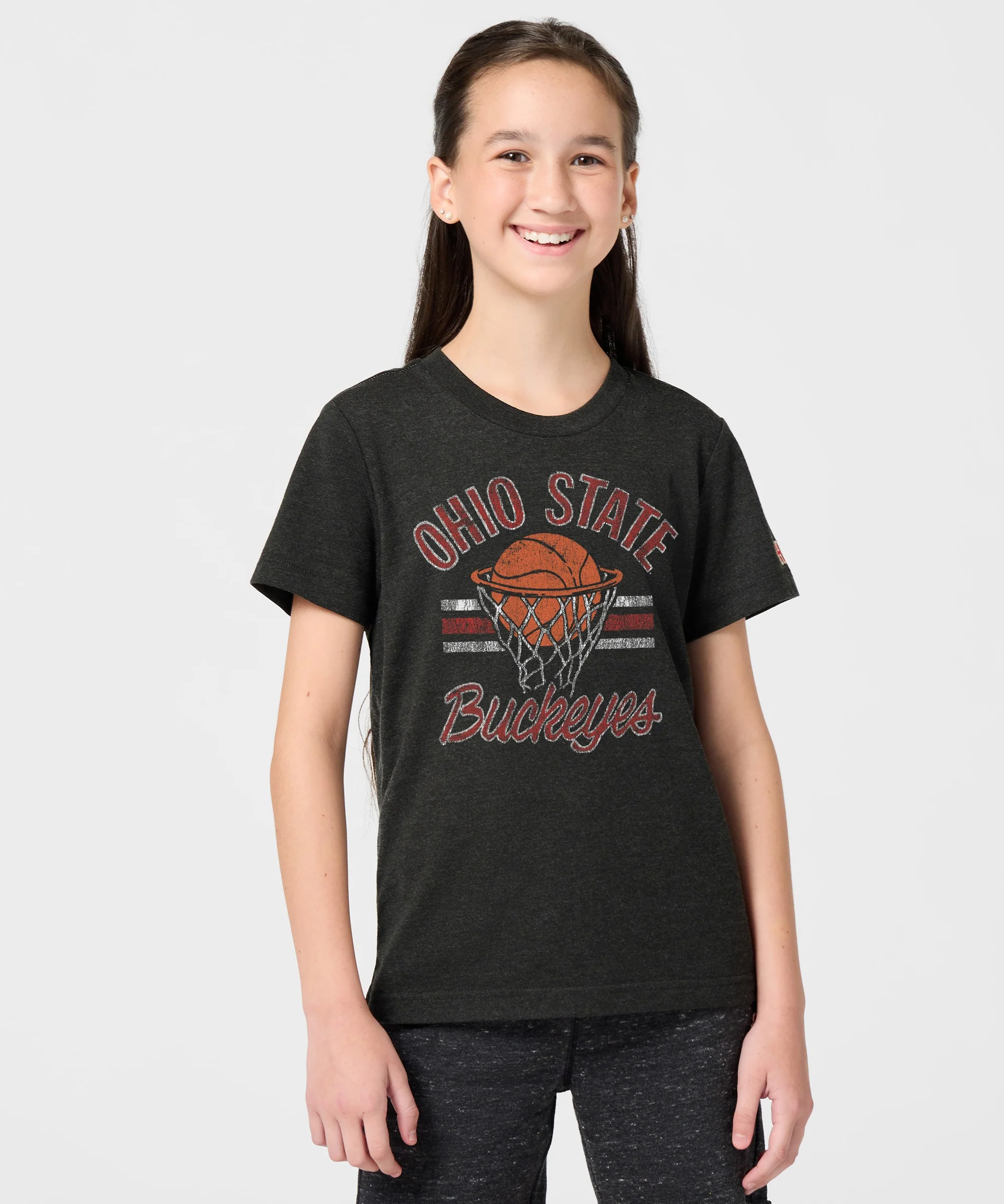 Youth Ohio State Buckeyes Basketball Stripe - Image 3