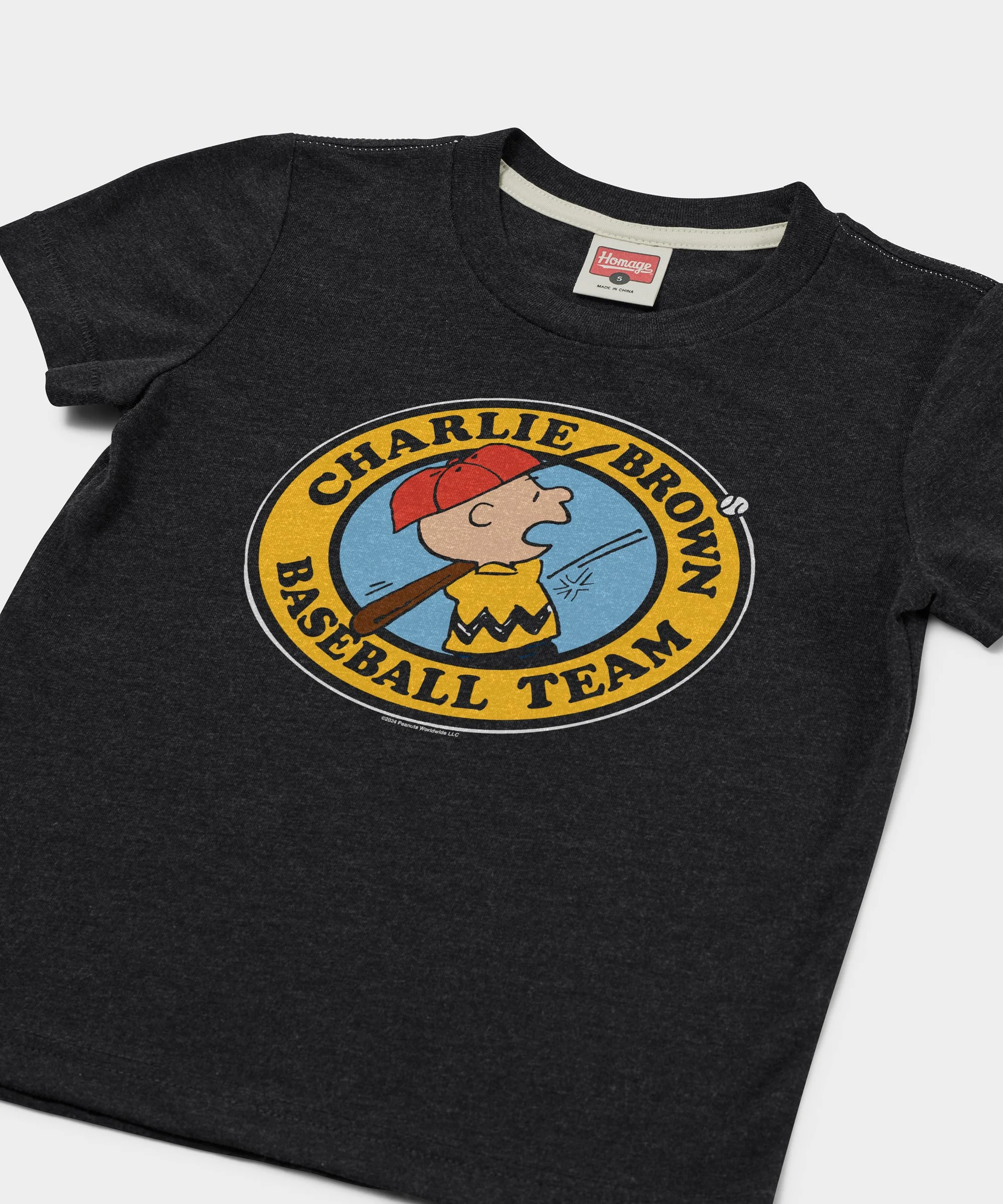 Youth Peanuts Charlie Brown Baseball Team - Image 2