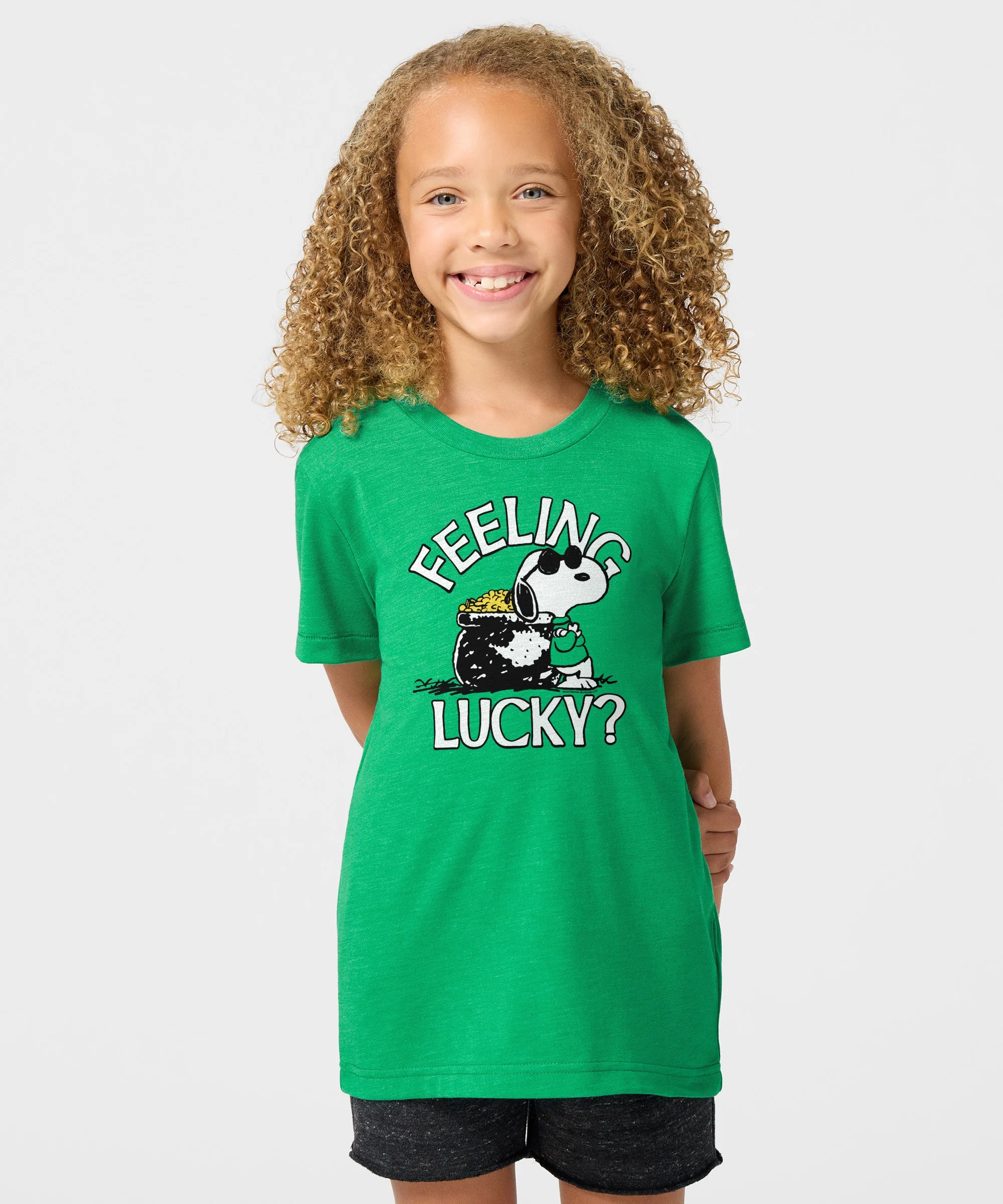 Youth Peanuts Snoopy Feeling Lucky - Image 3