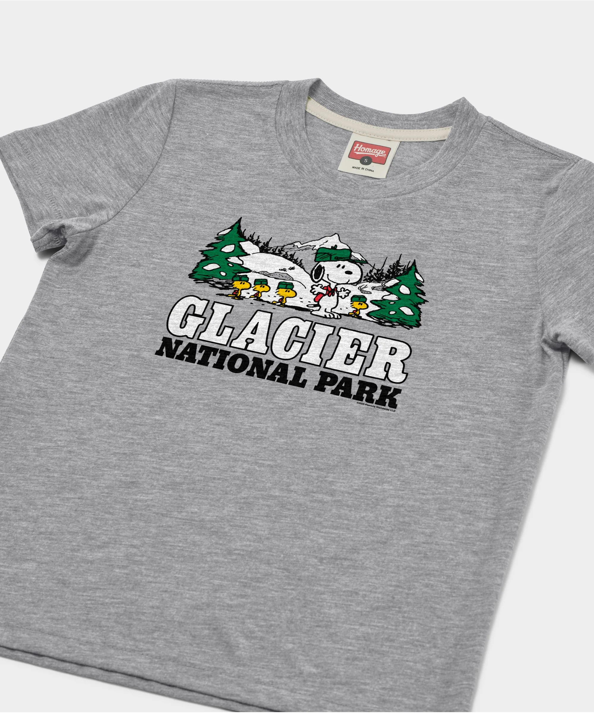Youth Peanuts Snoopy x Glacier National Park - Image 2