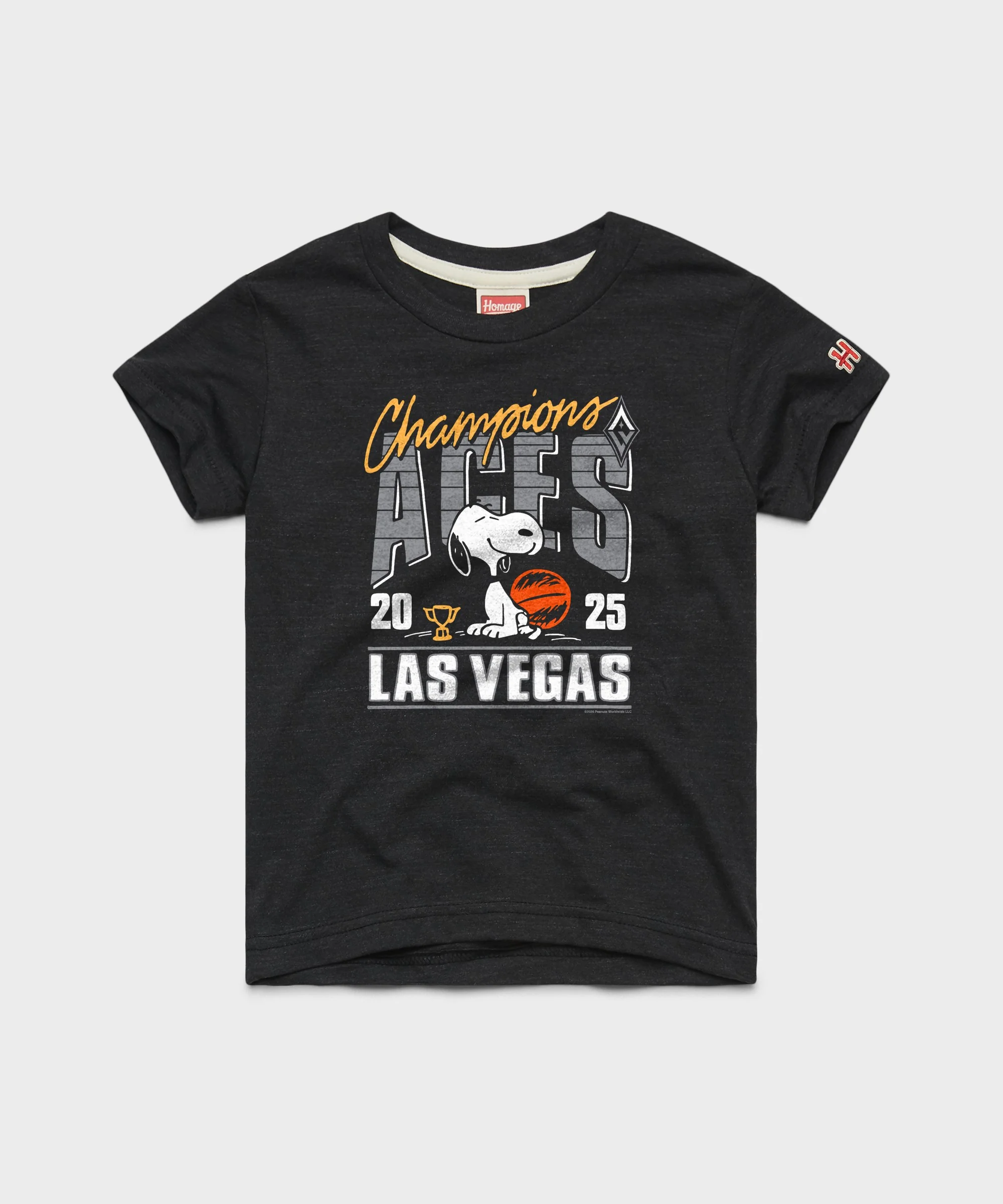 Youth Peanuts Snoopy x Las Vegas Aces 2025 WNBA Champions