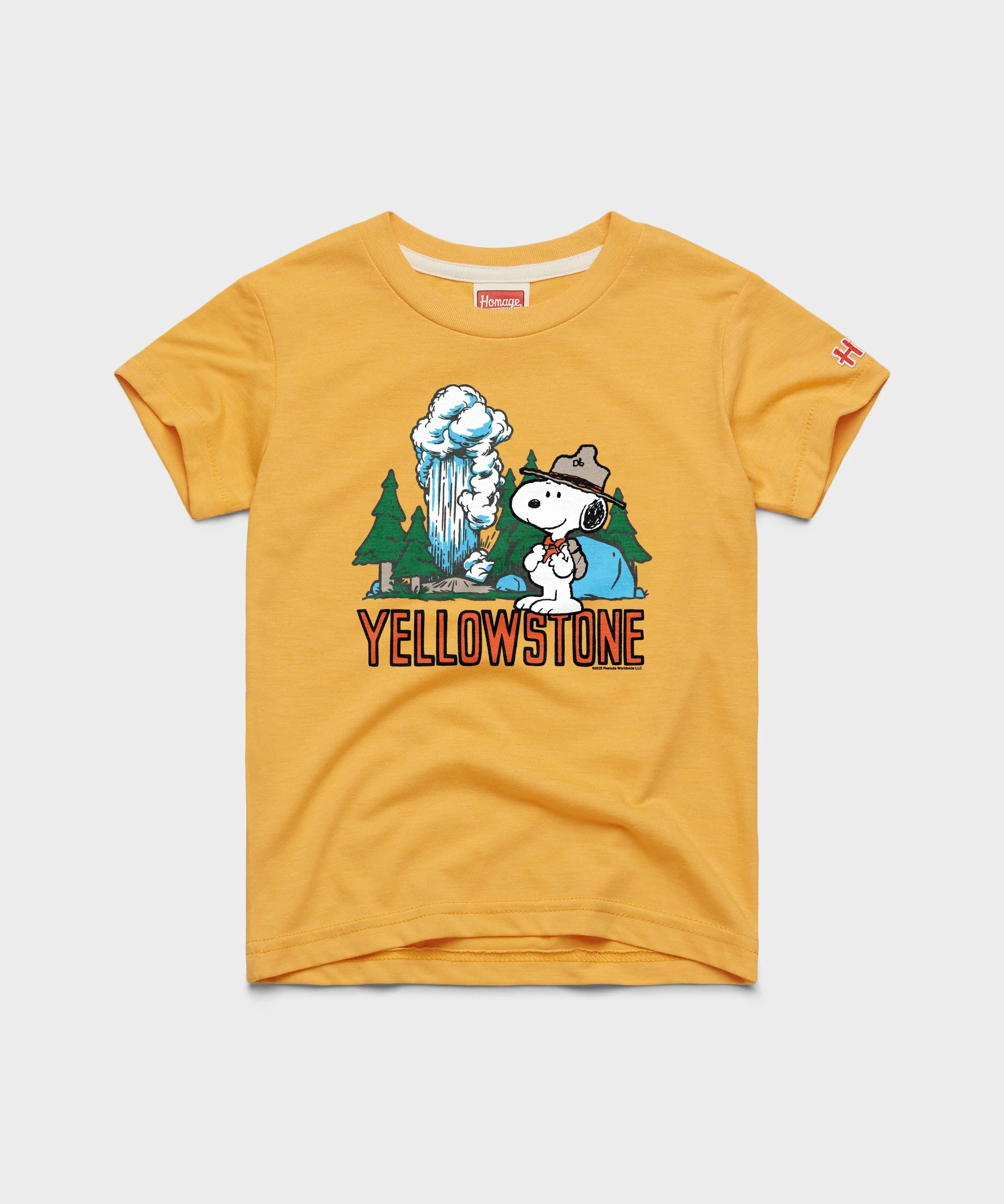 Youth Peanuts Snoopy x Yellowstone National Park