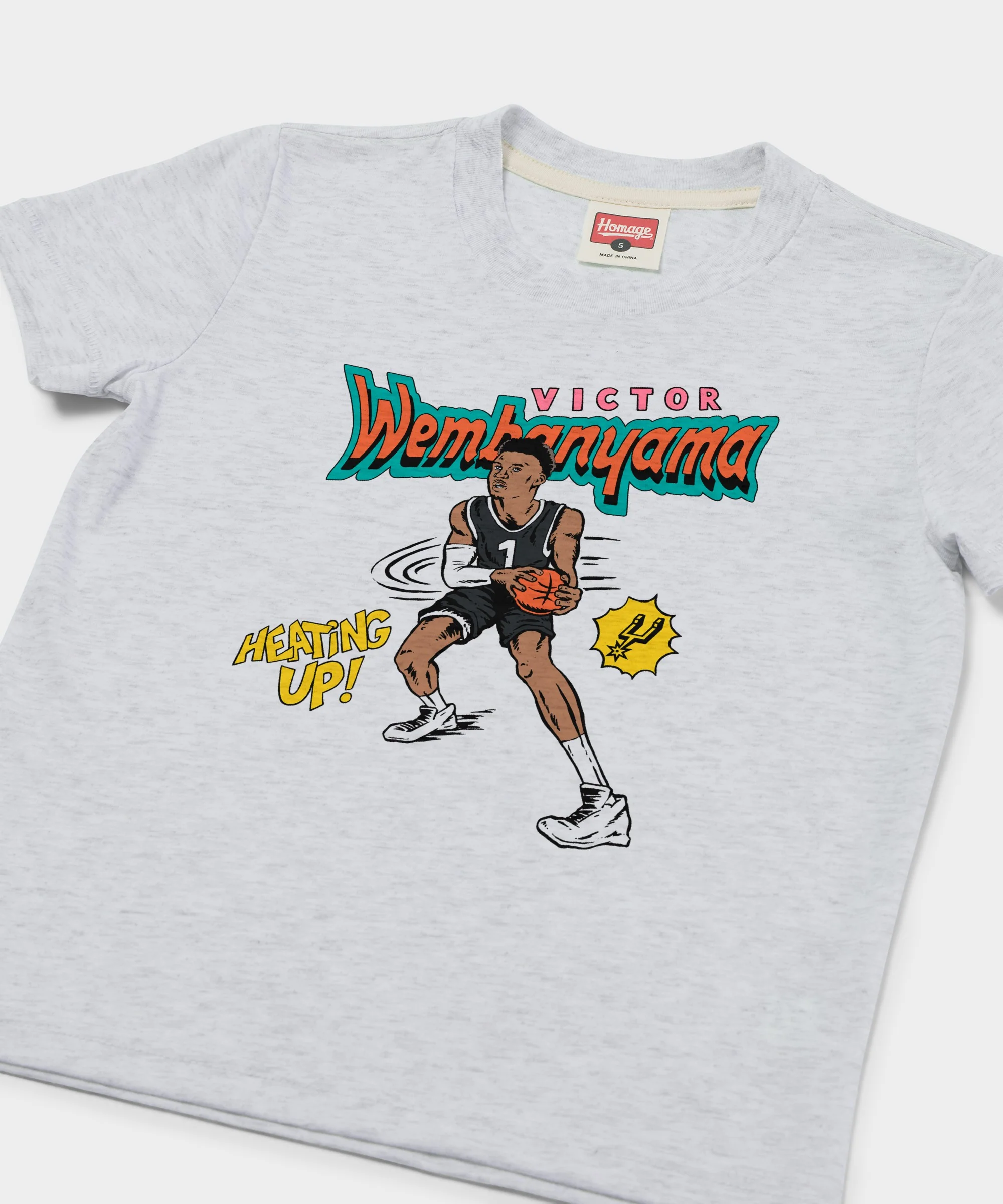 Youth San Antonio Spurs Comic Book Victor Wembanyama - Image 2
