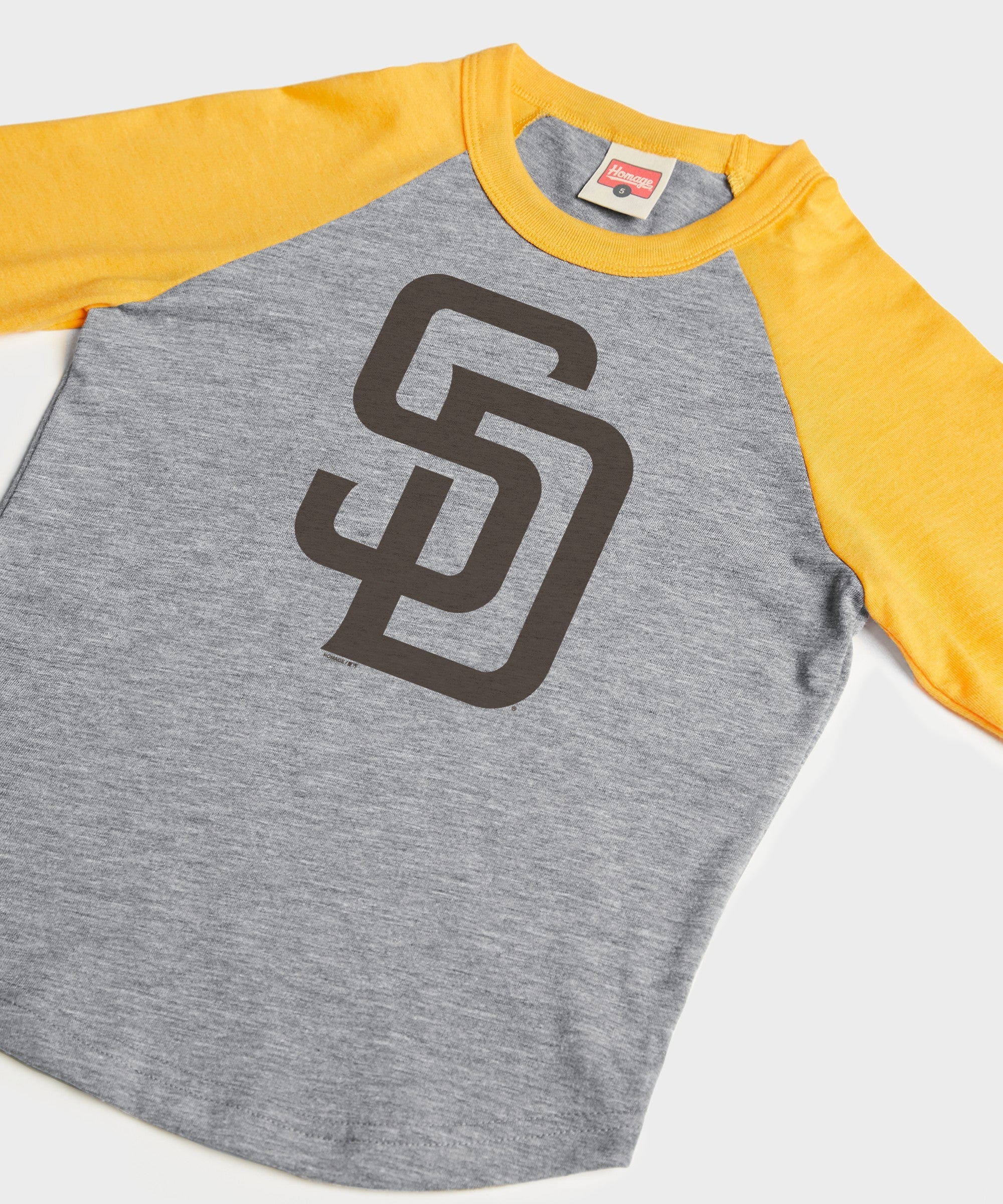 Youth San Diego Padres '20 Raglan - Image 2
