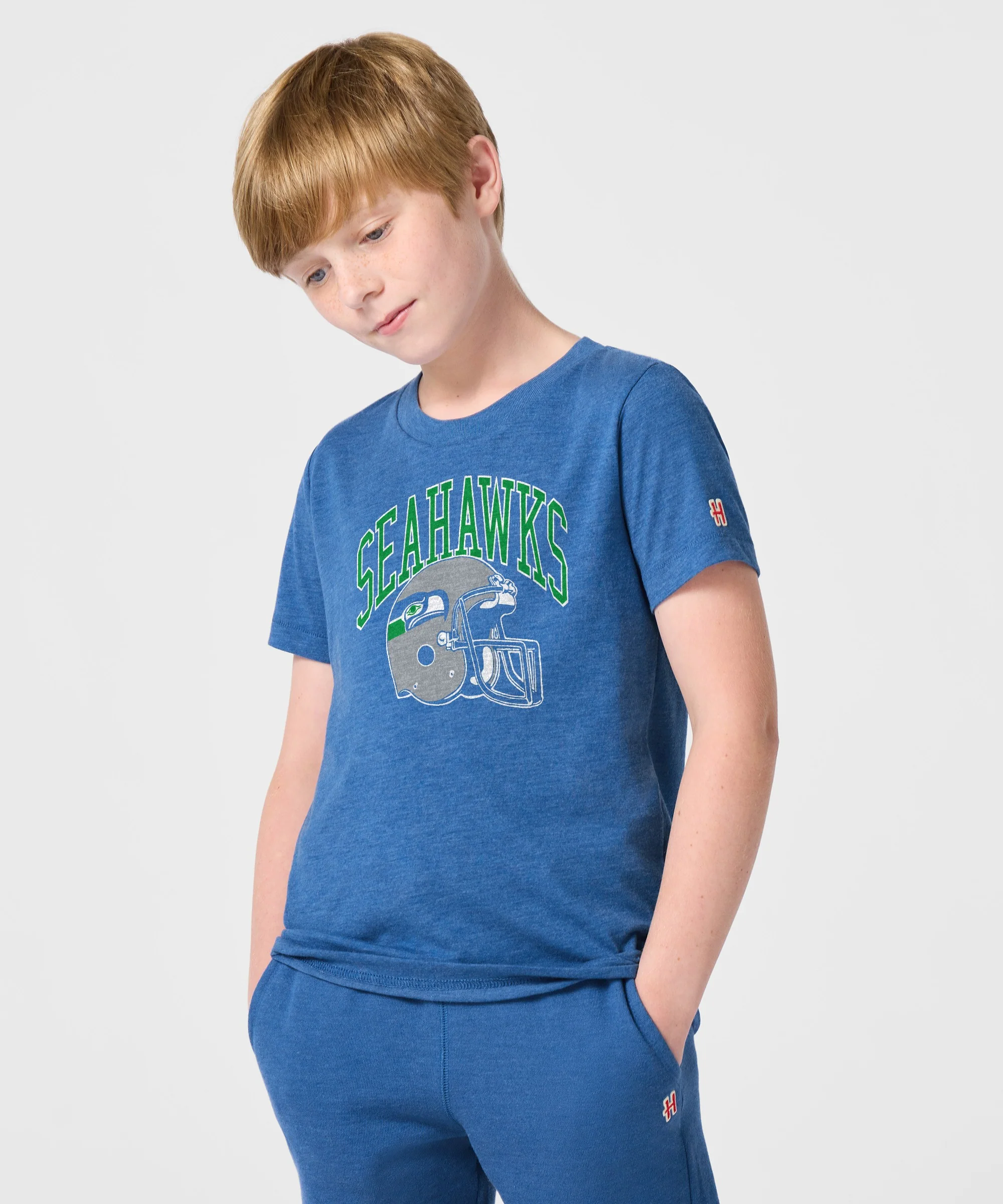 Youth Seattle Seahawks Helmet Retro - Image 3