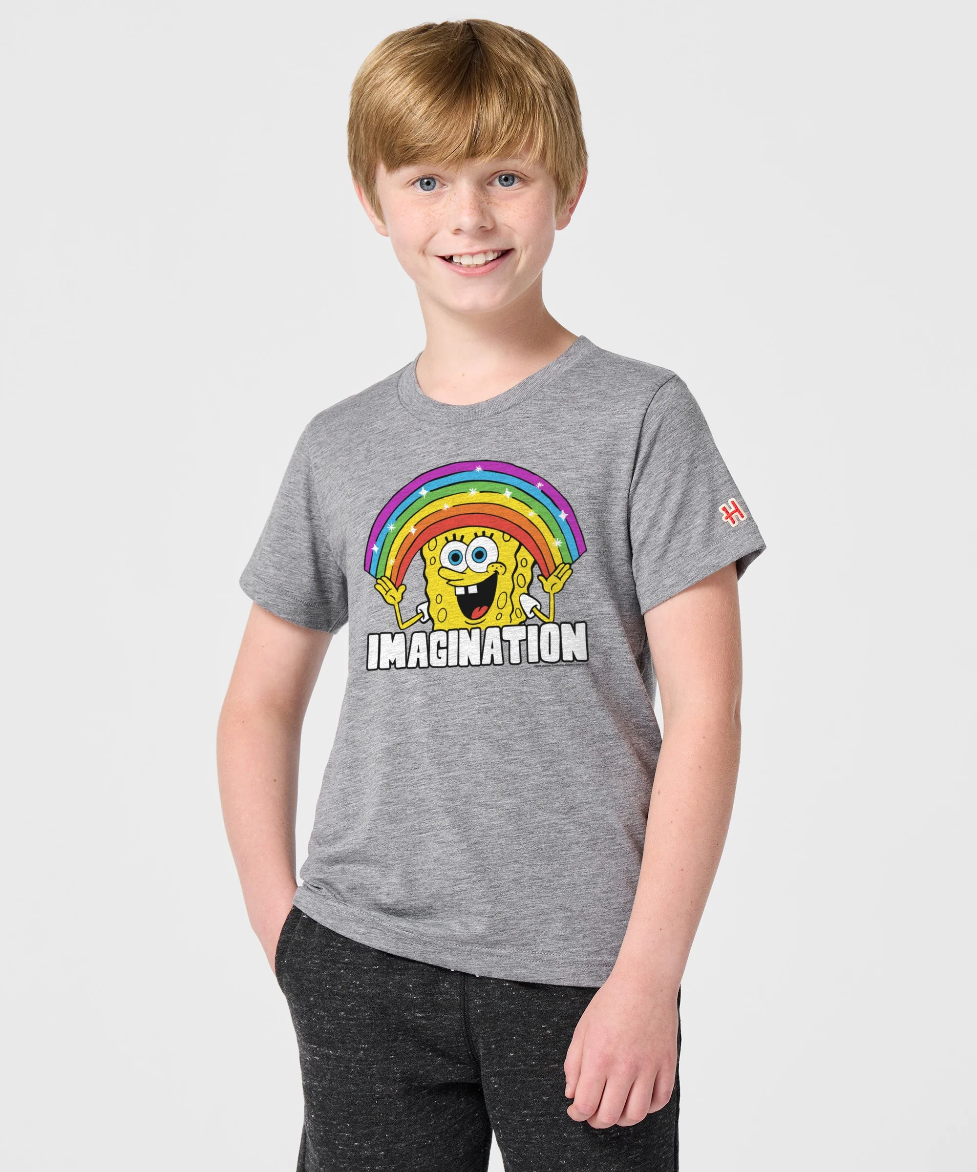 Youth SpongeBob SquarePants Imagination Rainbow - Image 3