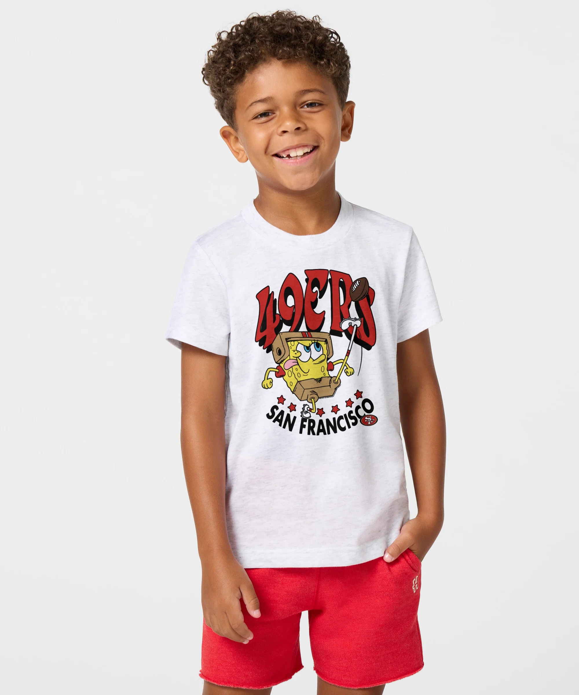 Youth SpongeBob SquarePants x San Francisco 49ers - Image 3