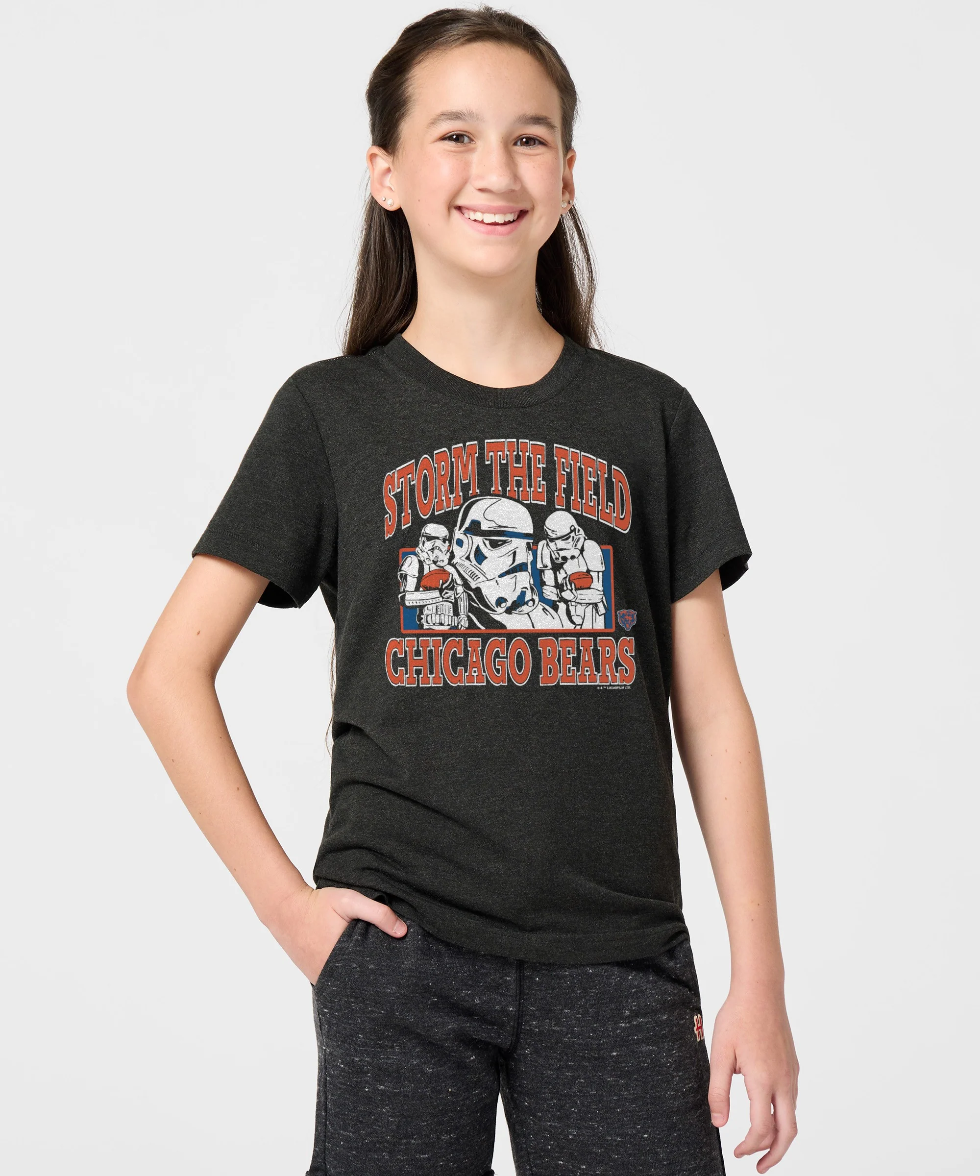 Youth Star Wars x Chicago Bears Dark Side - Image 3
