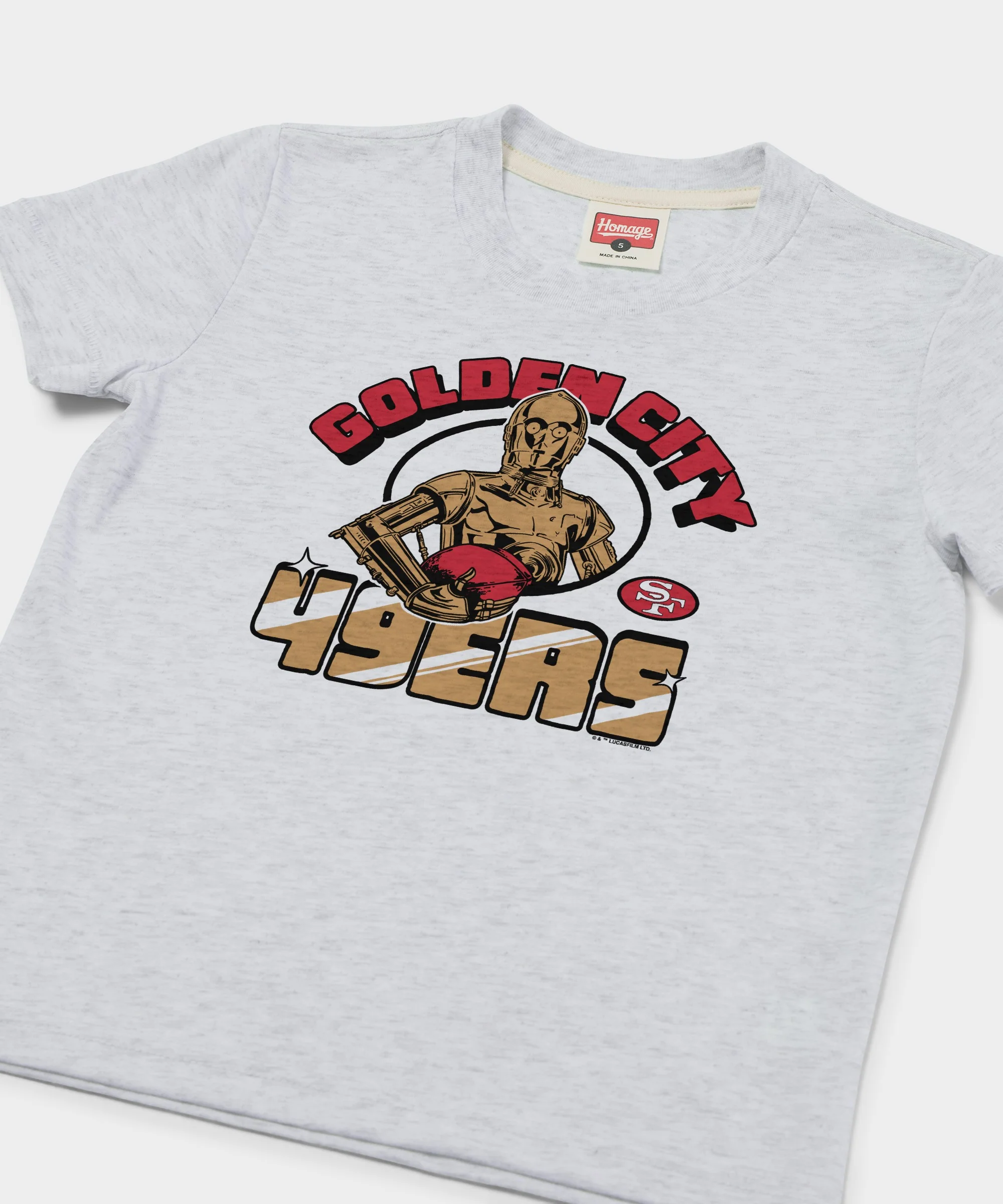 Youth Star Wars x San Francisco 49ers Light Side - Image 2