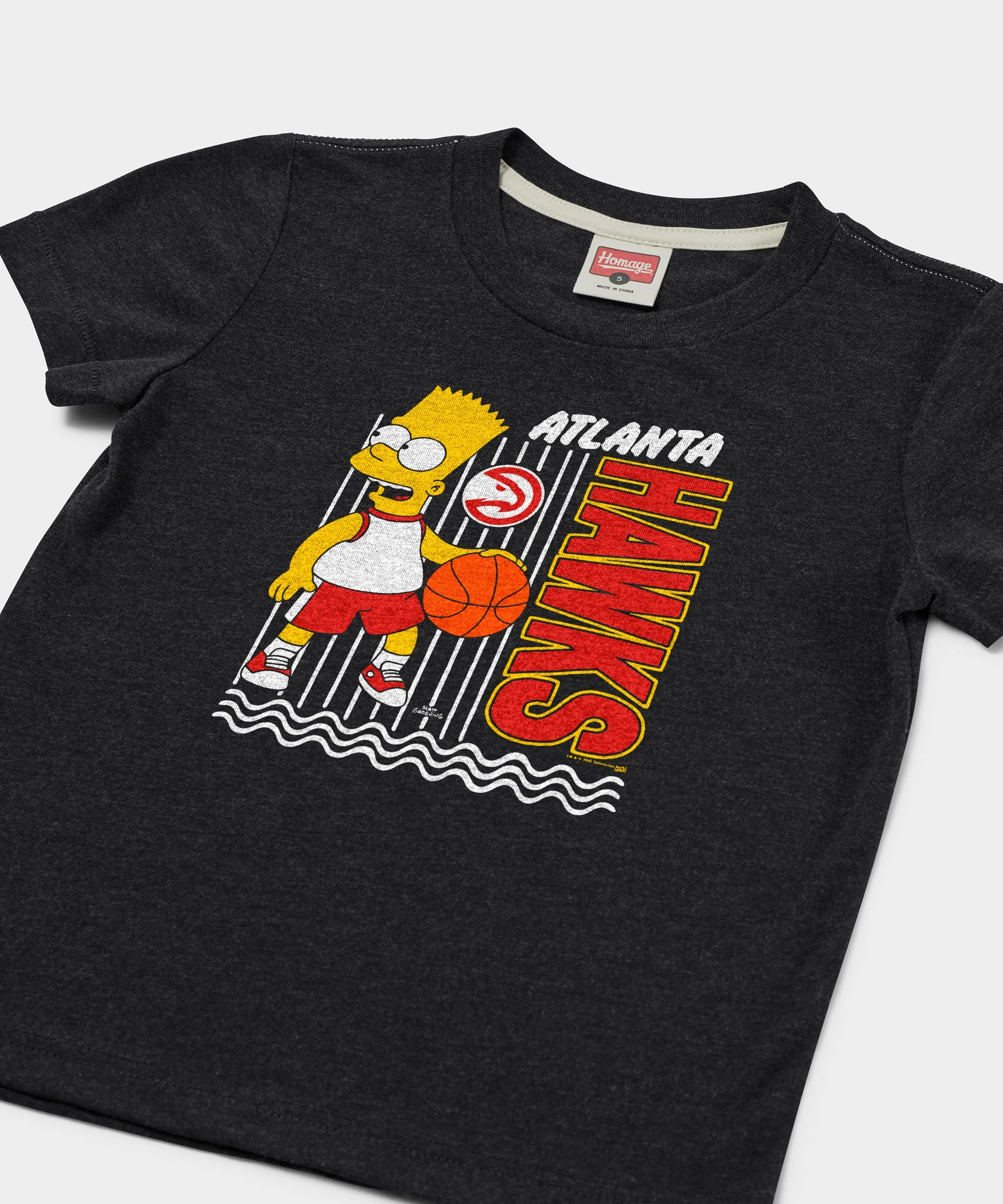 Youth The Simpsons Bart x Atlanta Hawks - Image 2