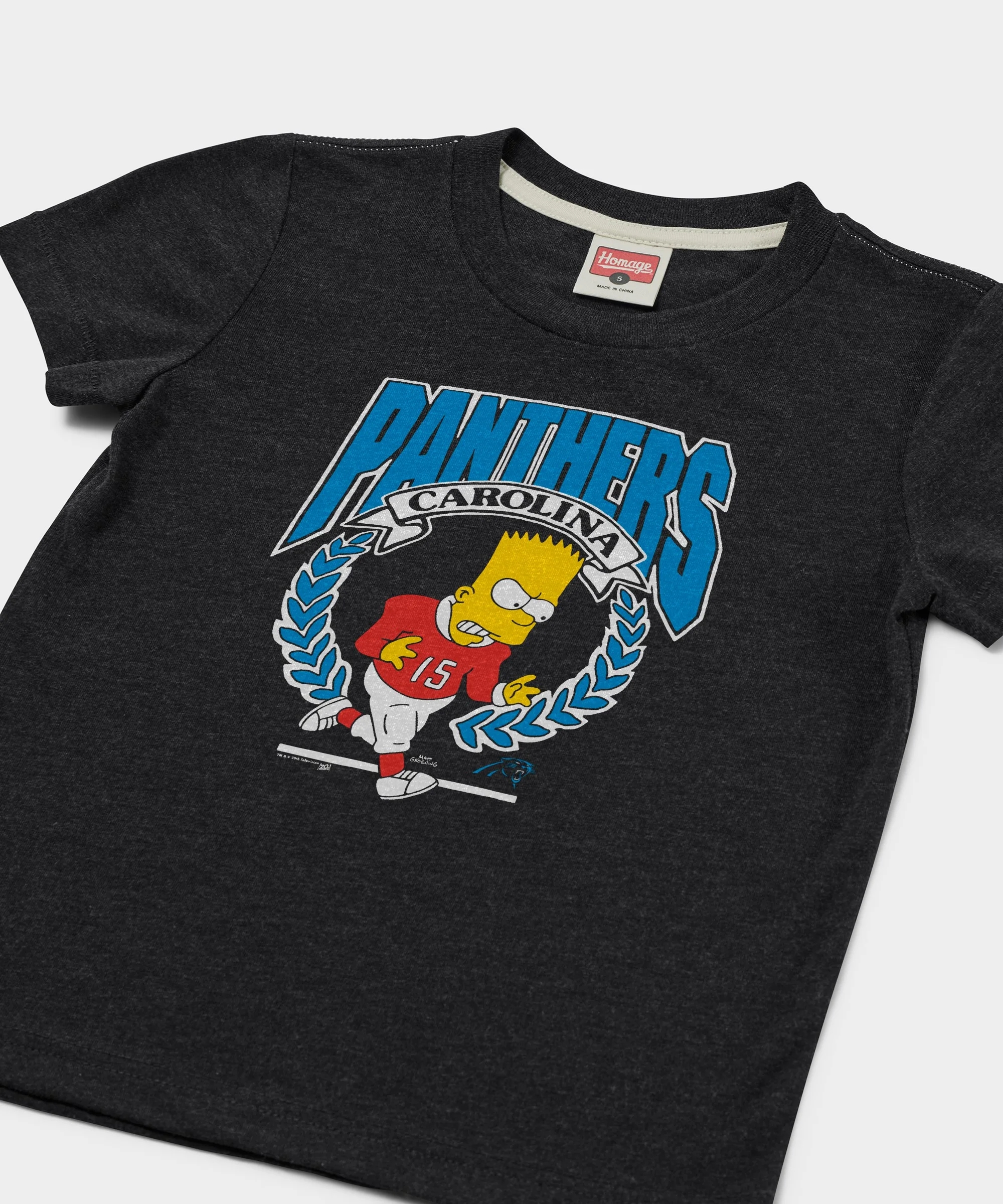 Youth The Simpsons Bart x Carolina Panthers - Image 2