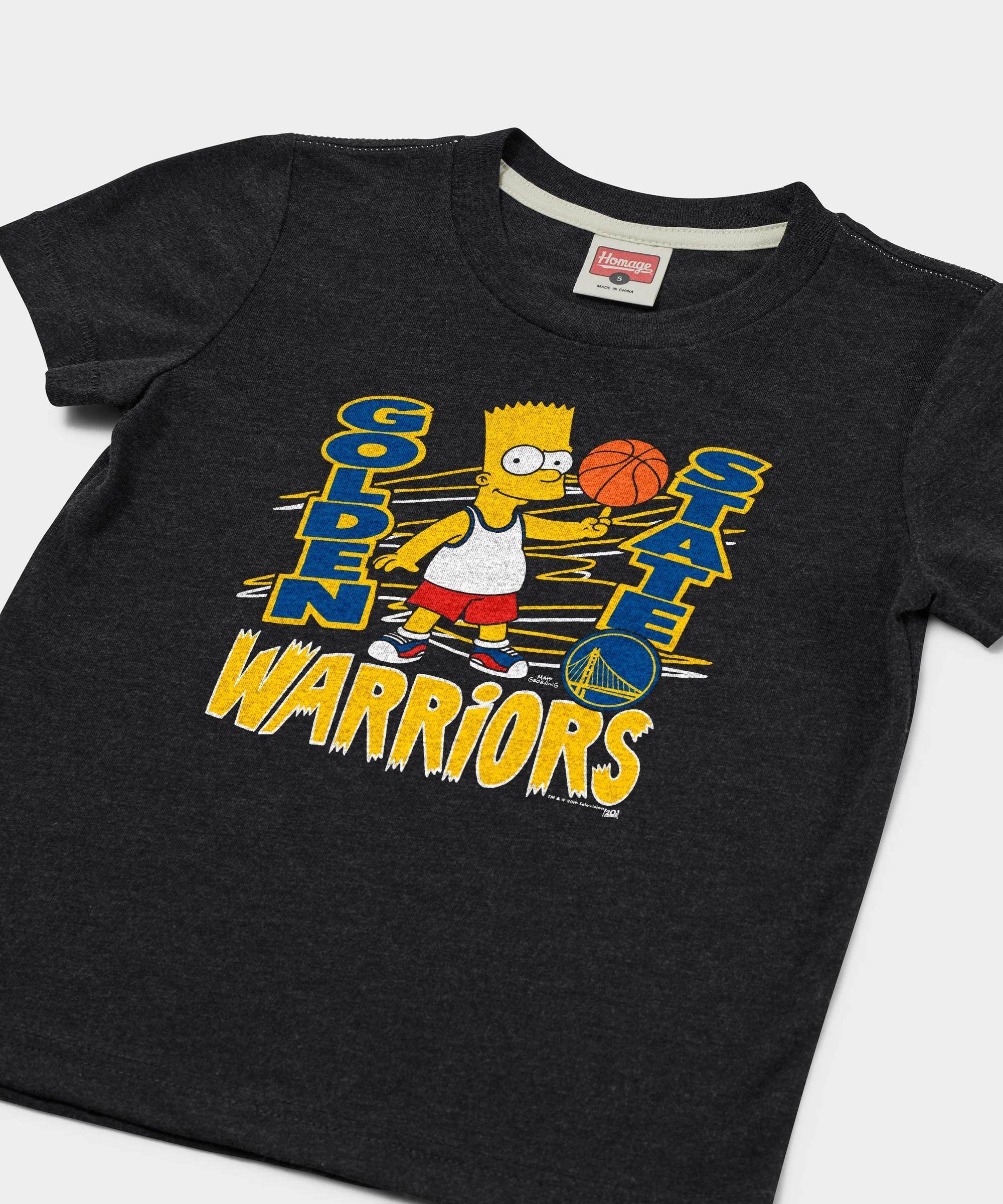 Youth The Simpsons Bart x Golden State Warriors - Image 2
