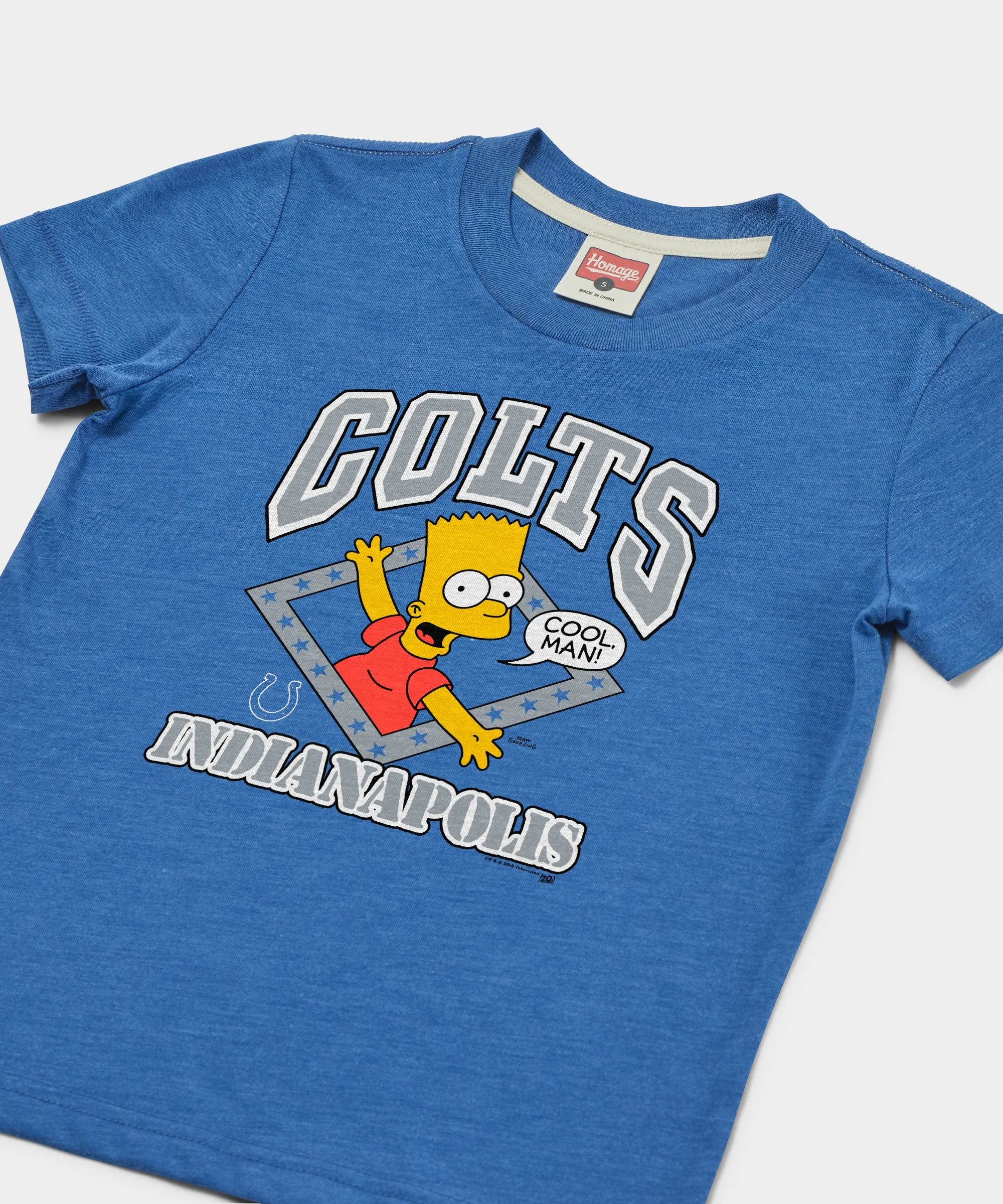 Youth The Simpsons Bart x Indianapolis Colts - Image 2