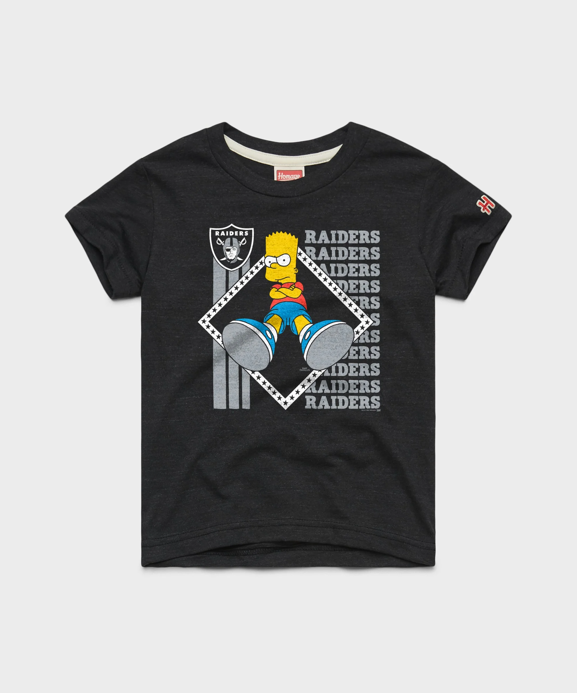 Youth The Simpsons Bart x Las Vegas Raiders