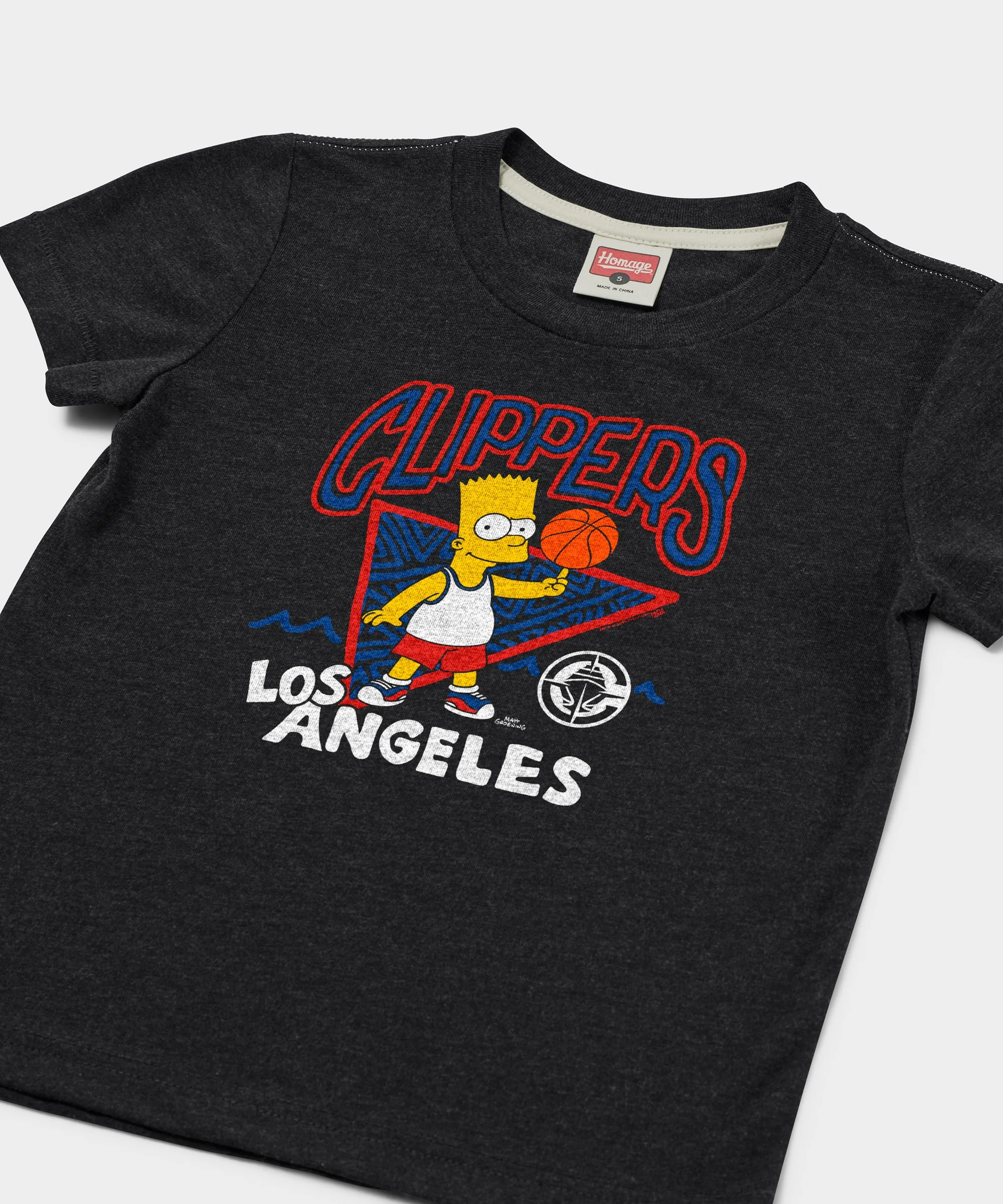 Youth The Simpsons Bart x Los Angeles Clippers - Image 2
