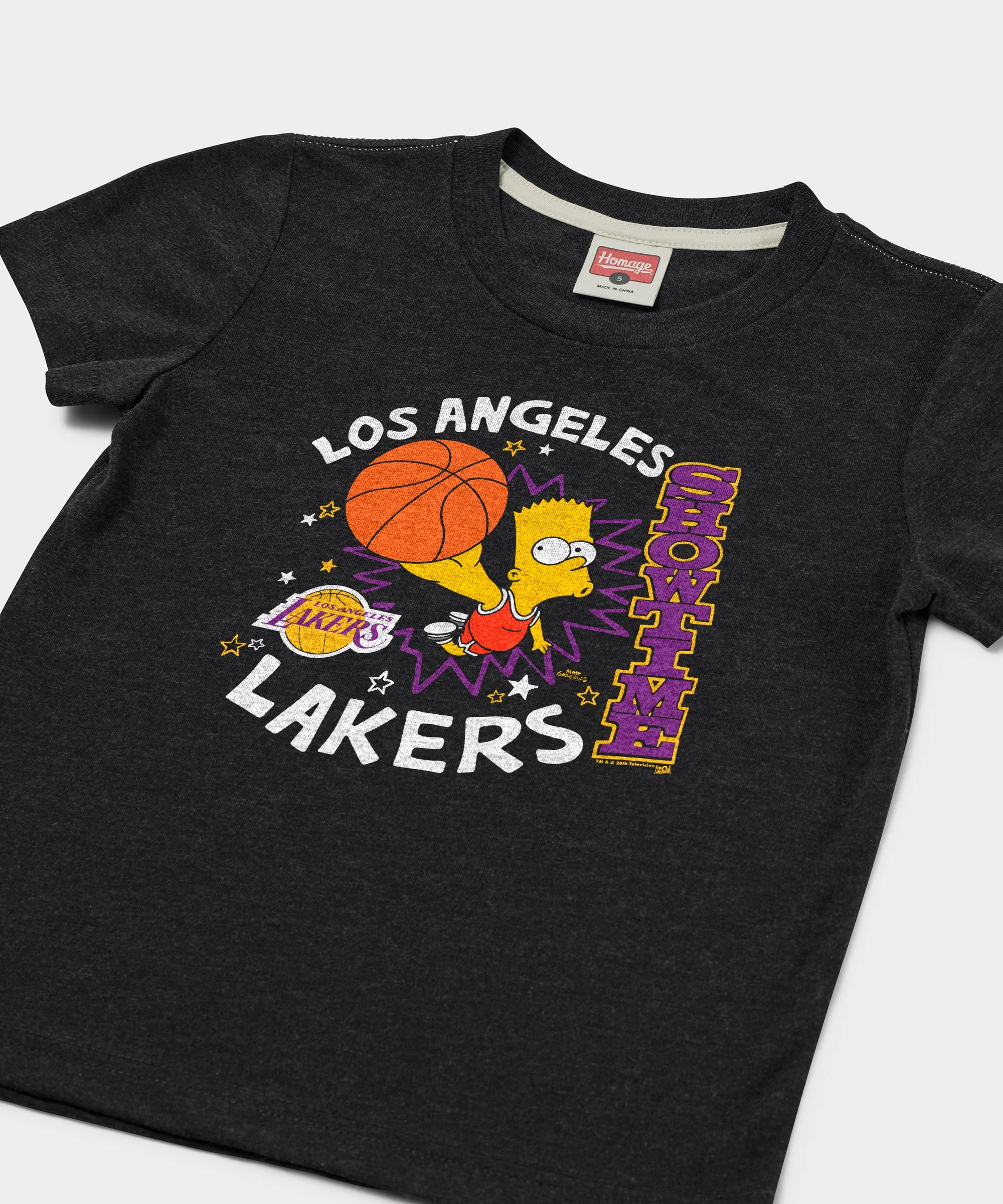 Youth The Simpsons Bart x Los Angeles Lakers - Image 2