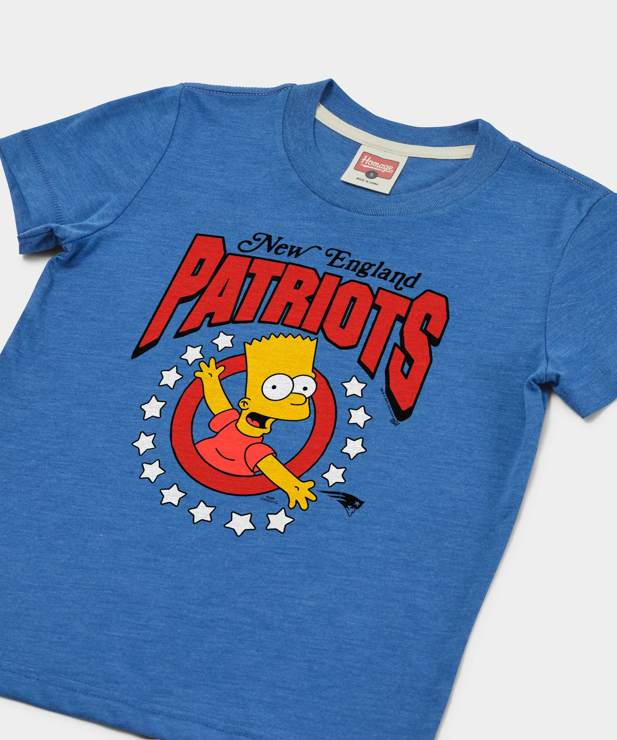 Youth The Simpsons Bart x New England Patriots - Image 2