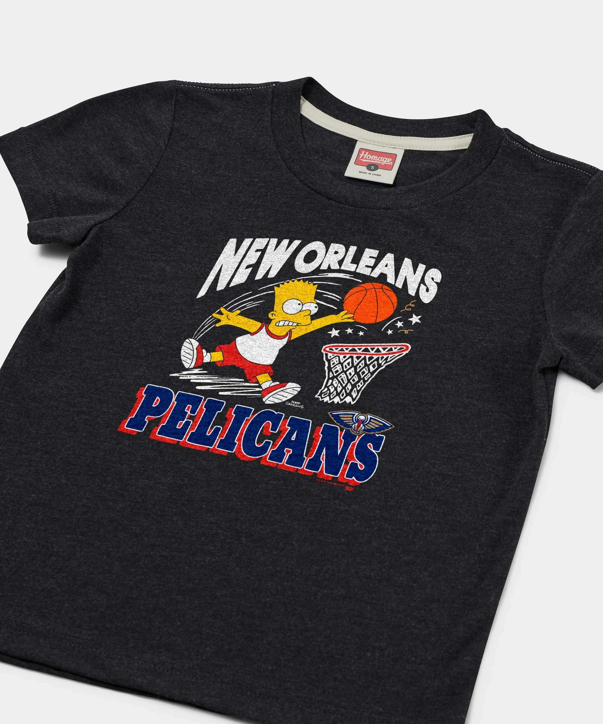 Youth The Simpsons Bart x New Orleans Pelicans - Image 2