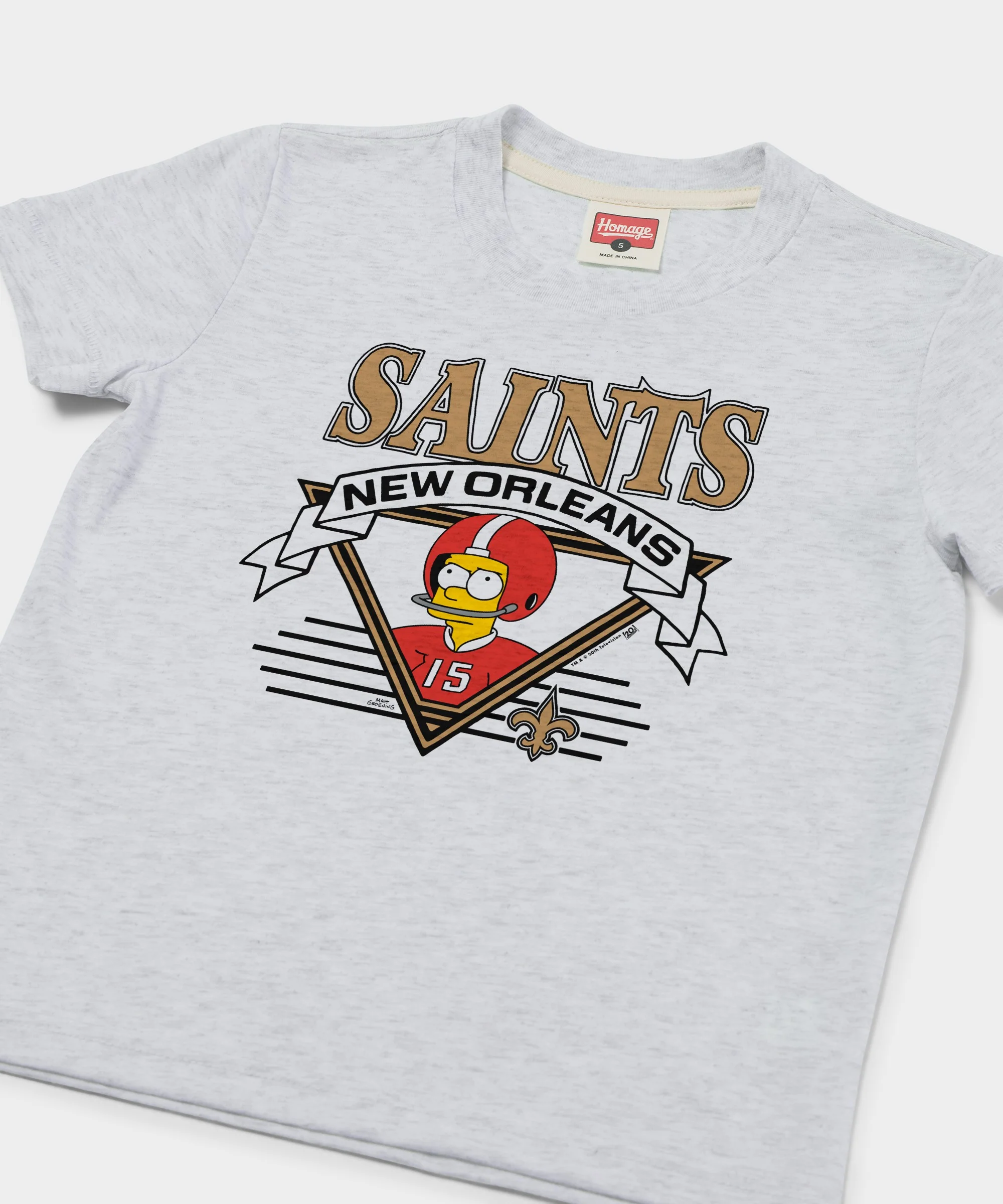 Youth The Simpsons Bart x New Orleans Saints - Image 2