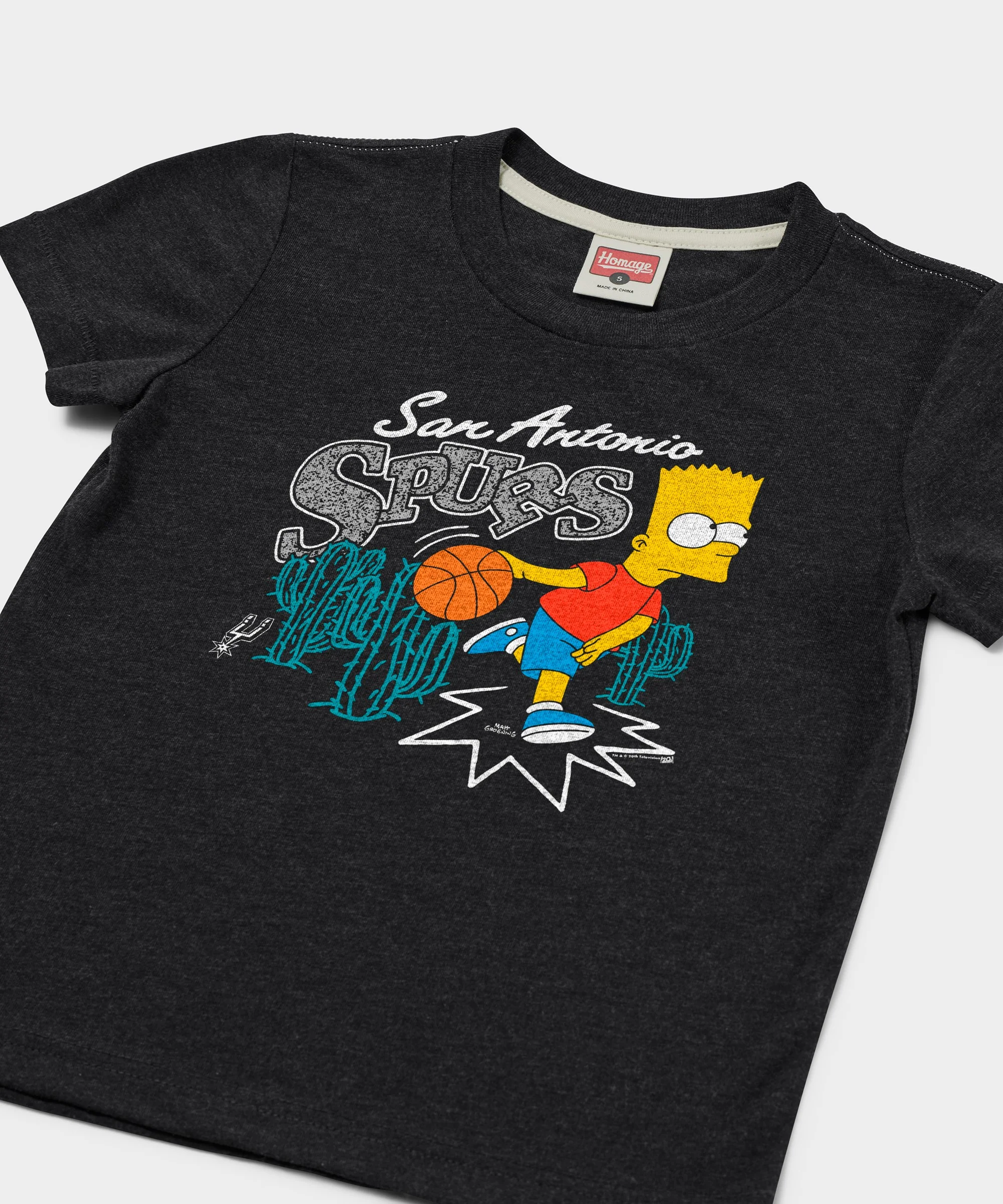 Youth The Simpsons Bart x San Antonio Spurs - Image 2