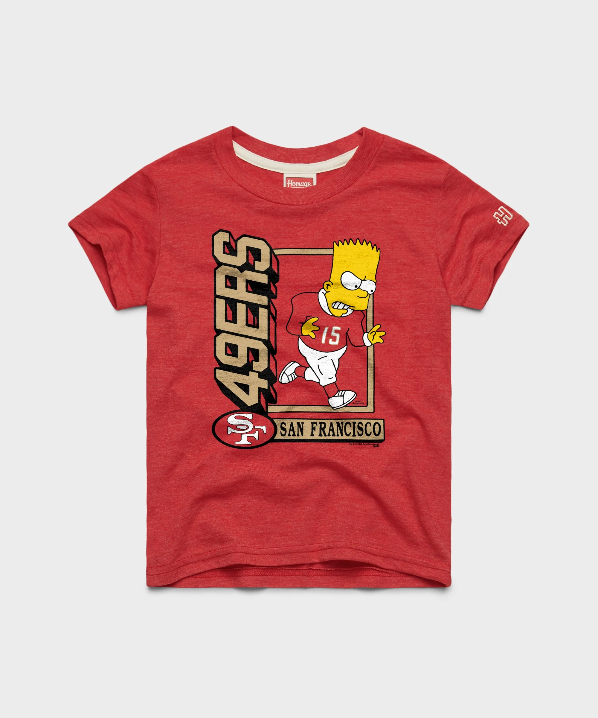 Youth The Simpsons Bart x San Francisco 49ers