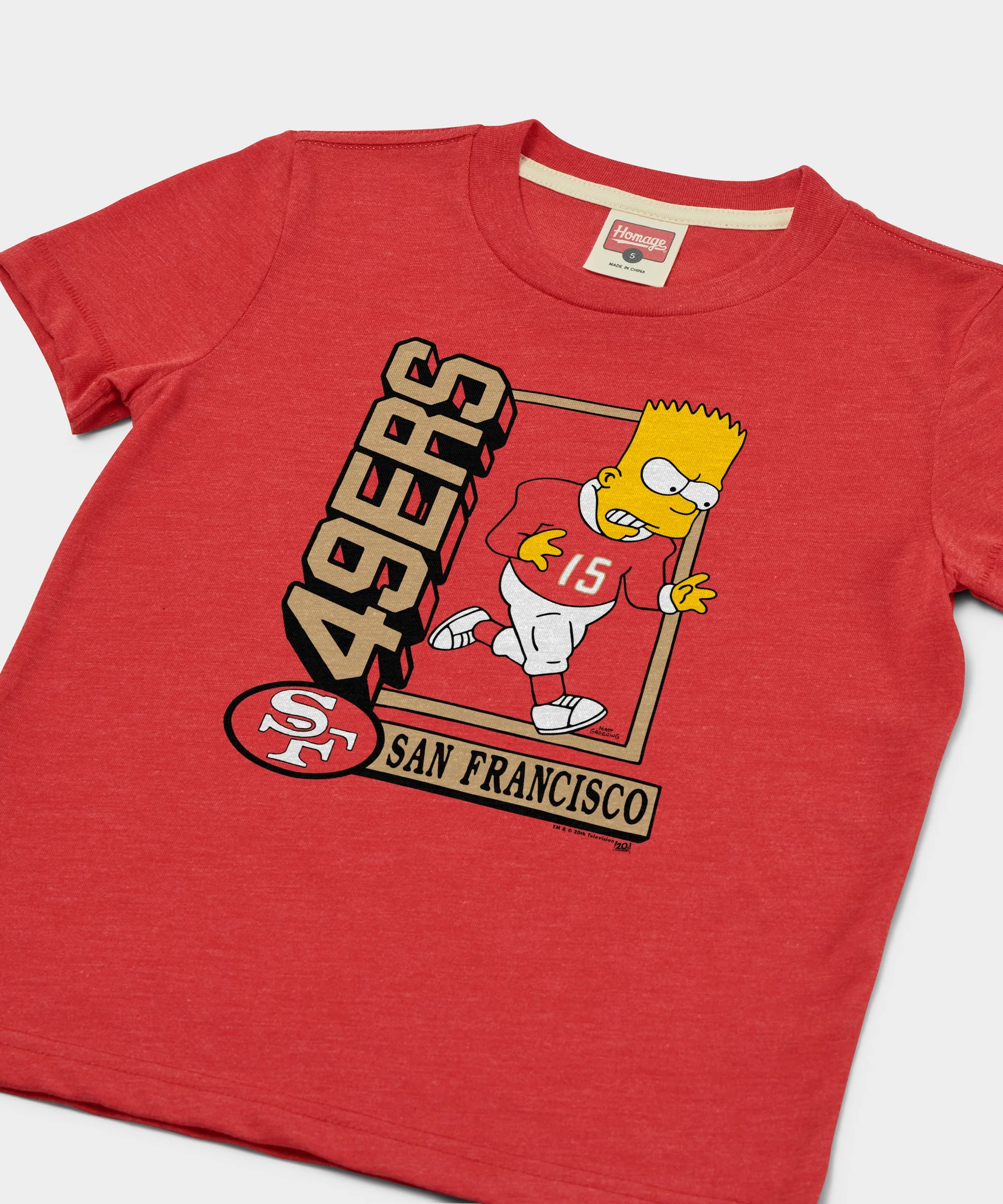 Youth The Simpsons Bart x San Francisco 49ers - Image 2