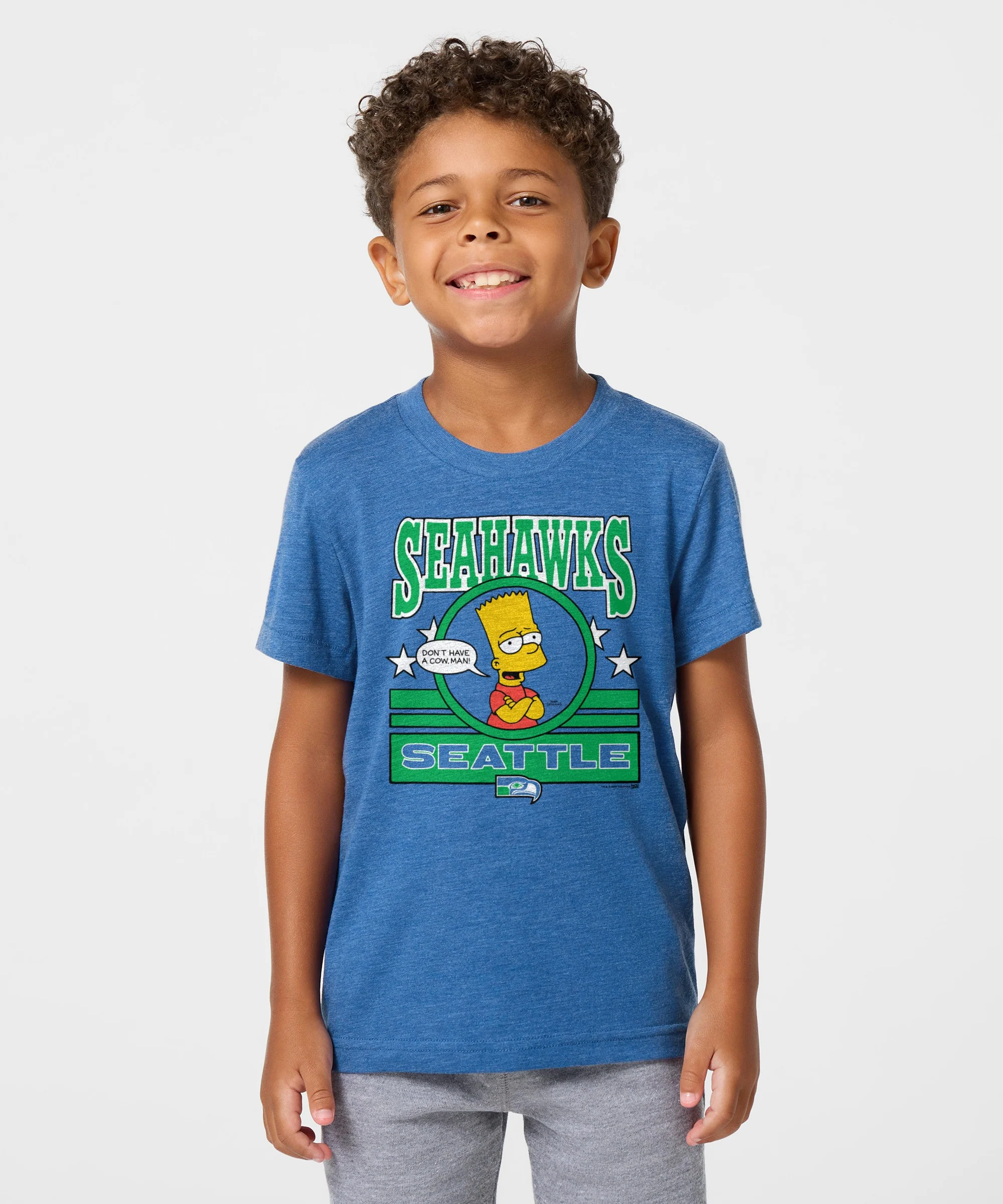 Youth The Simpsons Bart x Seattle Seahawks - Image 3