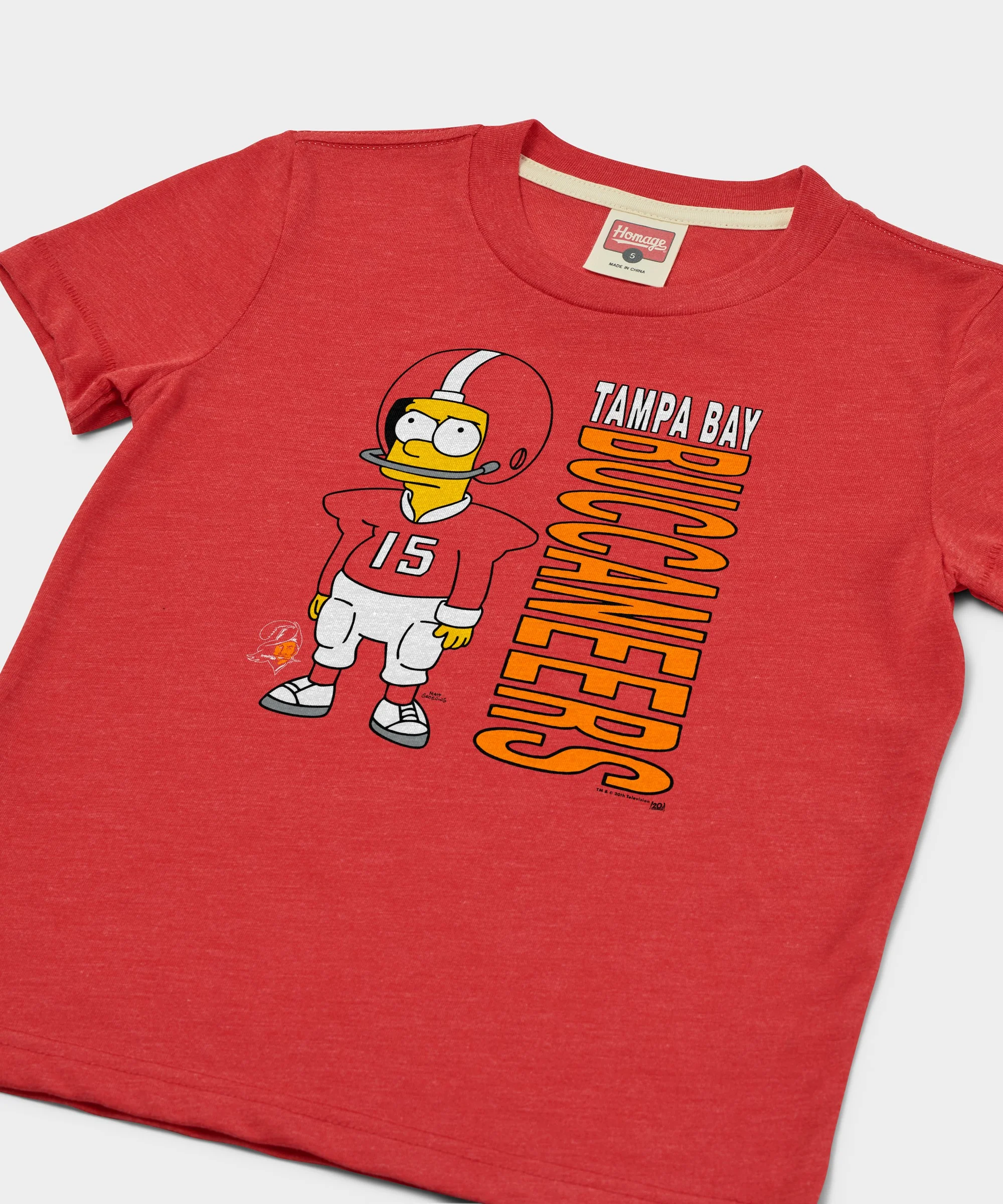 Youth The Simpsons Bart x Tampa Bay Buccaneers - Image 2
