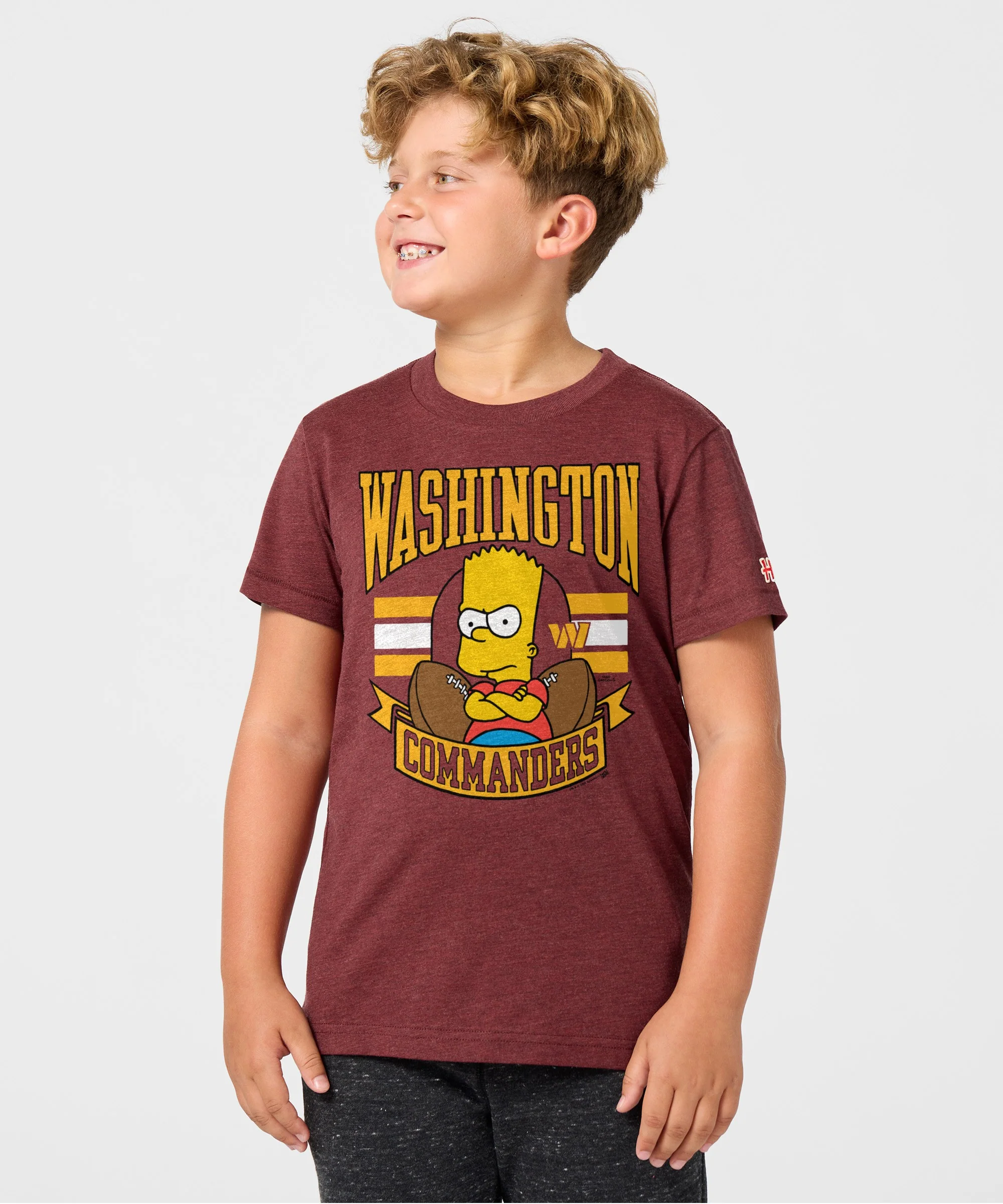 Youth The Simpsons Bart x Washington Commanders - Image 3