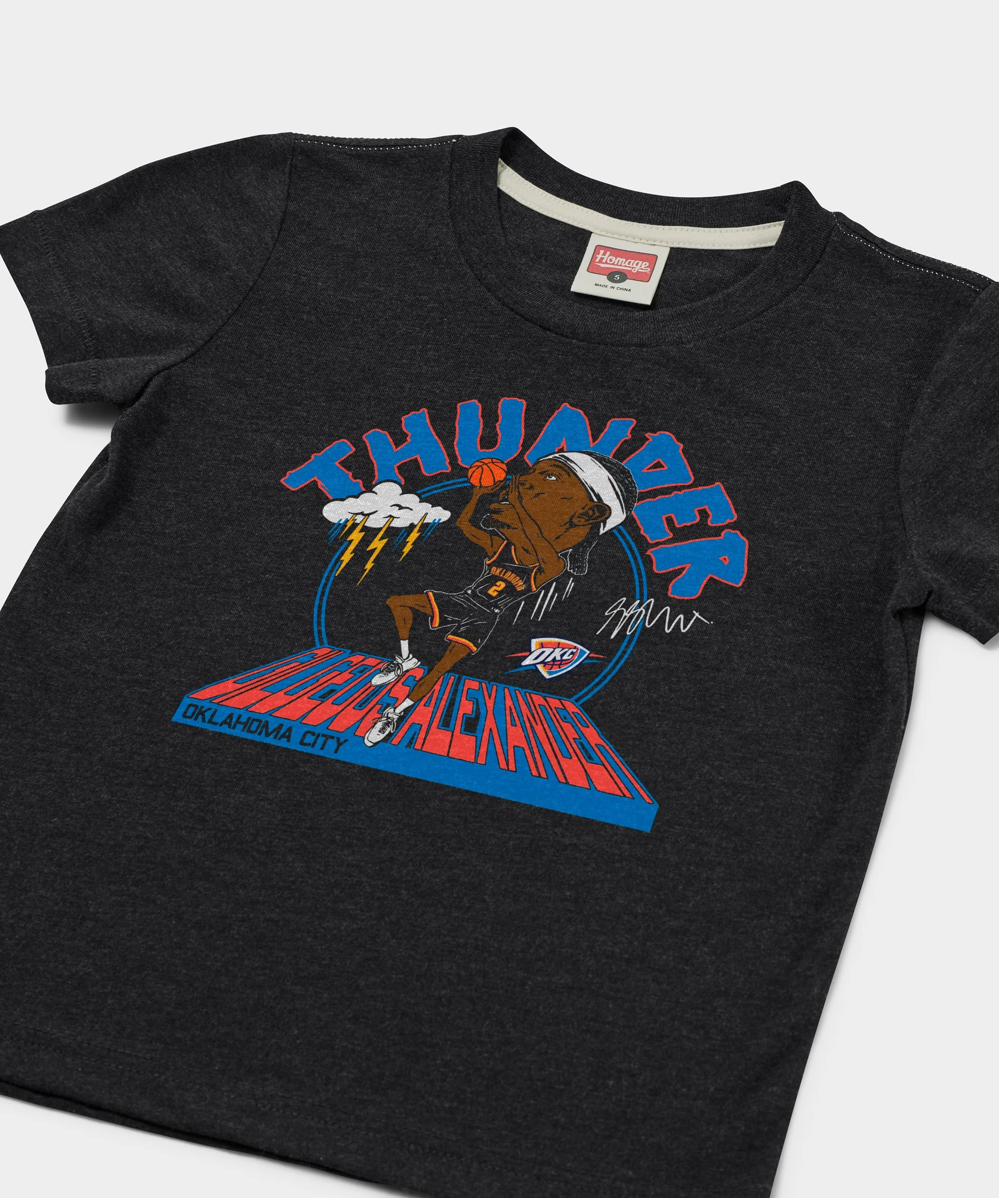 Youth Thunder Shai Gilgeous-Alexander Signature City Edition 2024 - Image 2