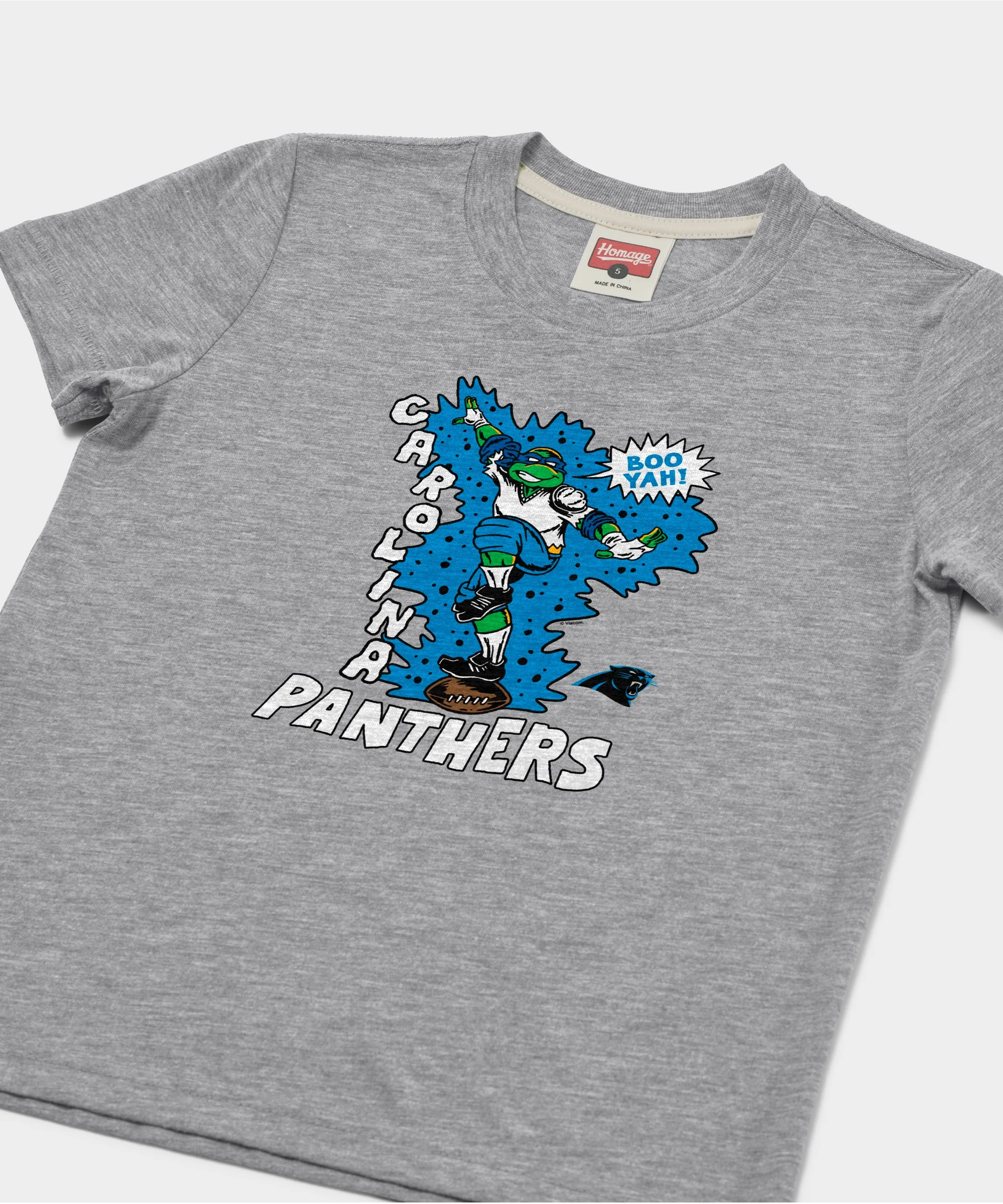 Youth TMNT Leonardo x Carolina Panthers - Image 2