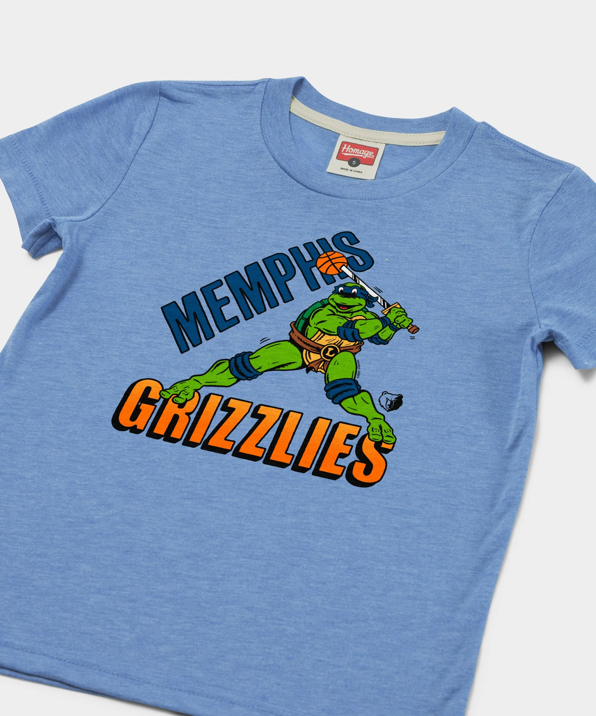 Youth TMNT Leonardo x Memphis Grizzlies - Image 2