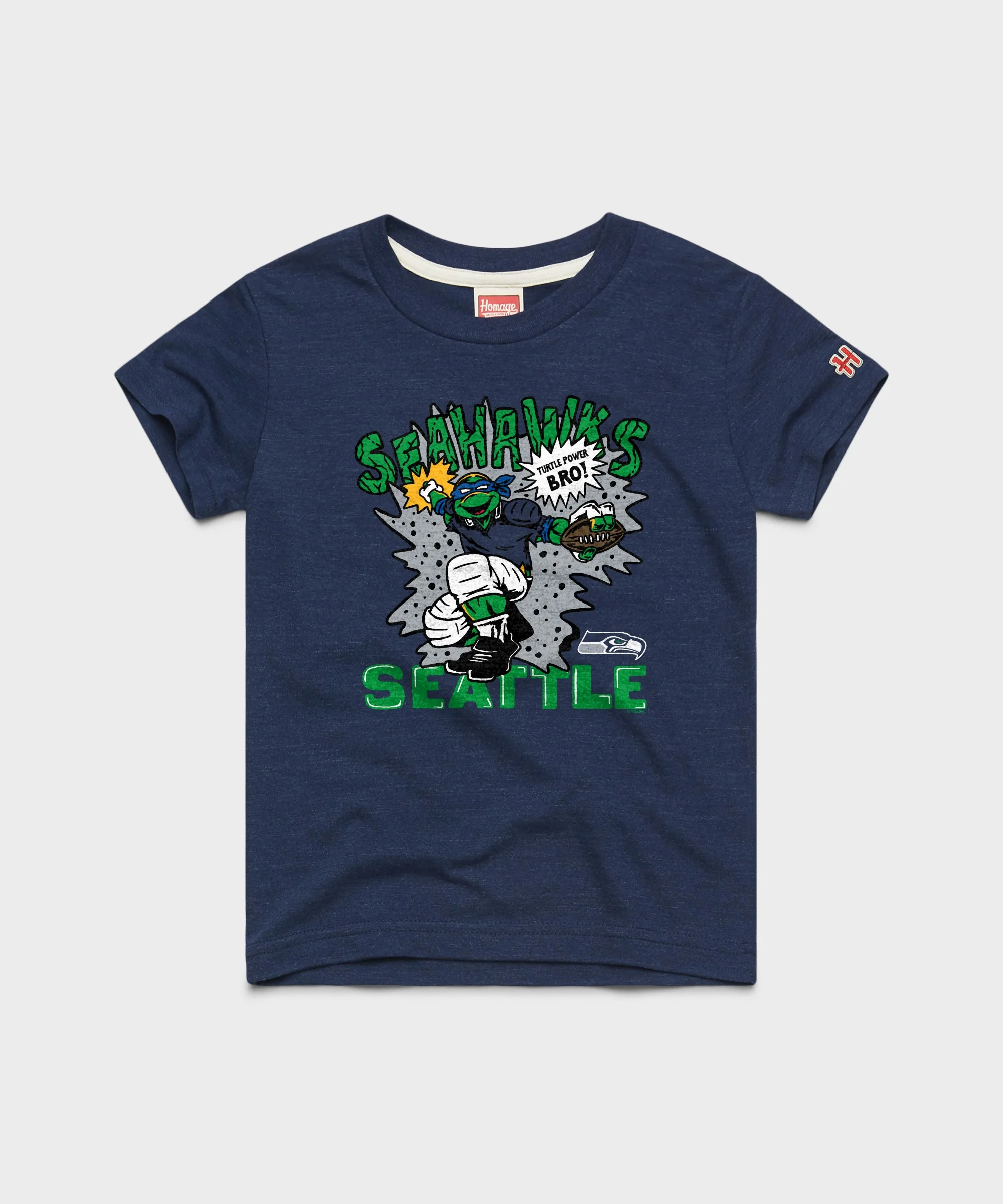 Youth TMNT Leonardo x Seattle Seahawks