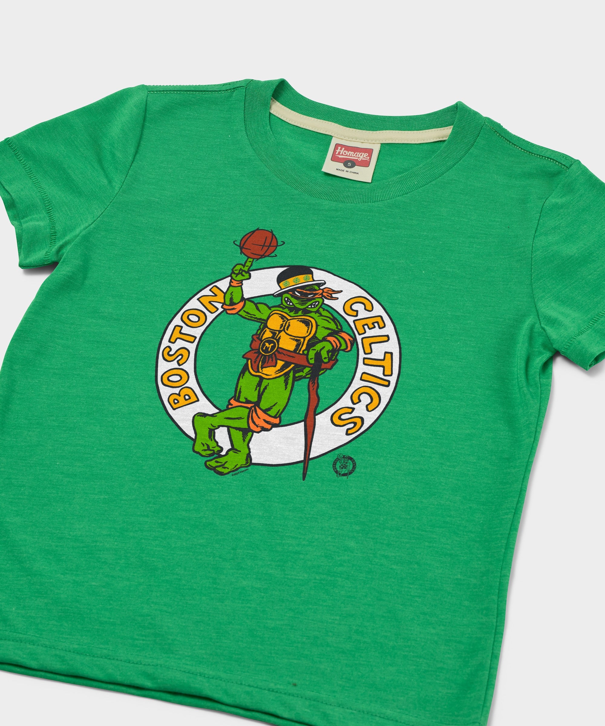 Youth TMNT Michelangelo x Boston Celtics - Image 2