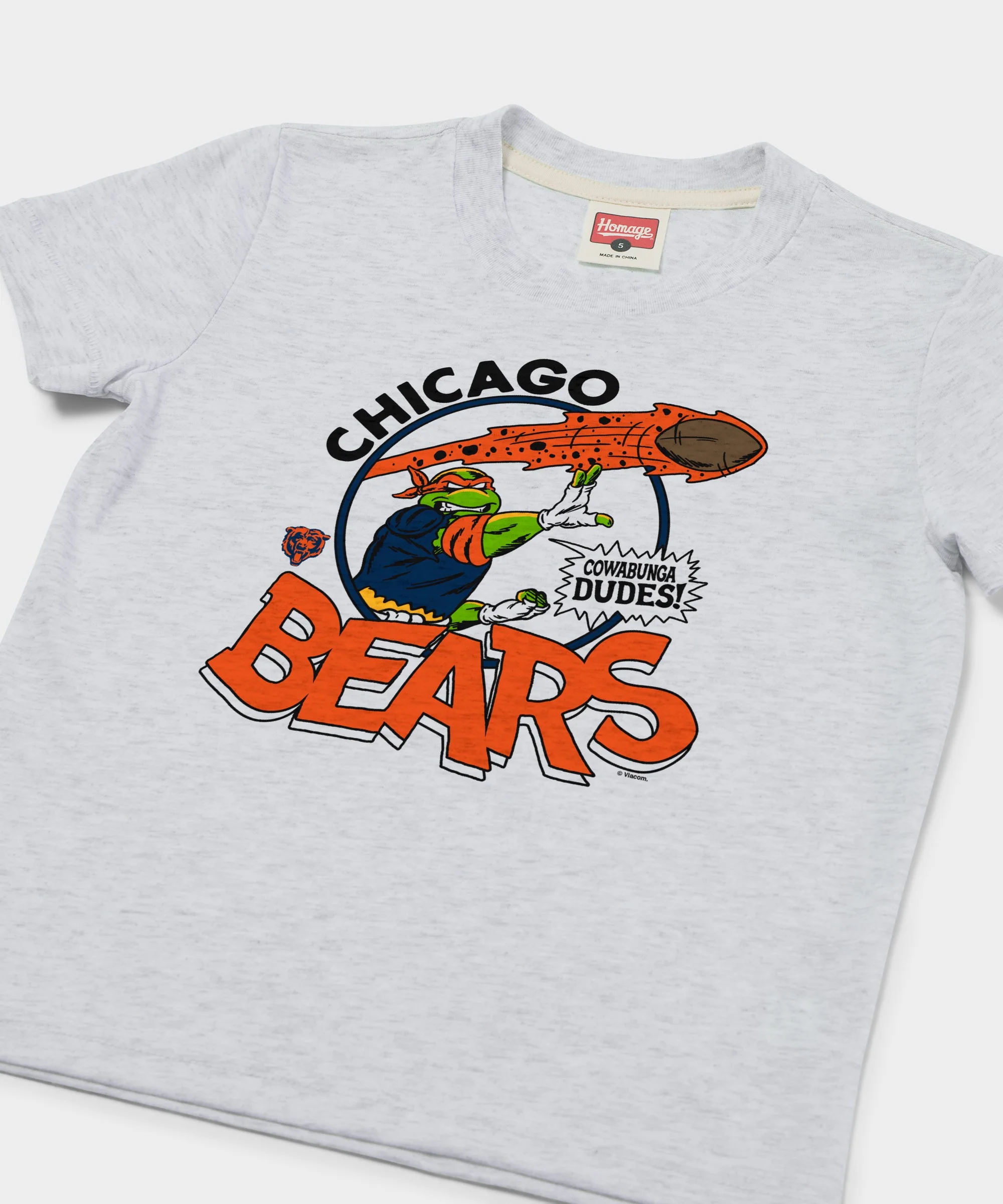 Youth TMNT Michelangelo x Chicago Bears - Image 2