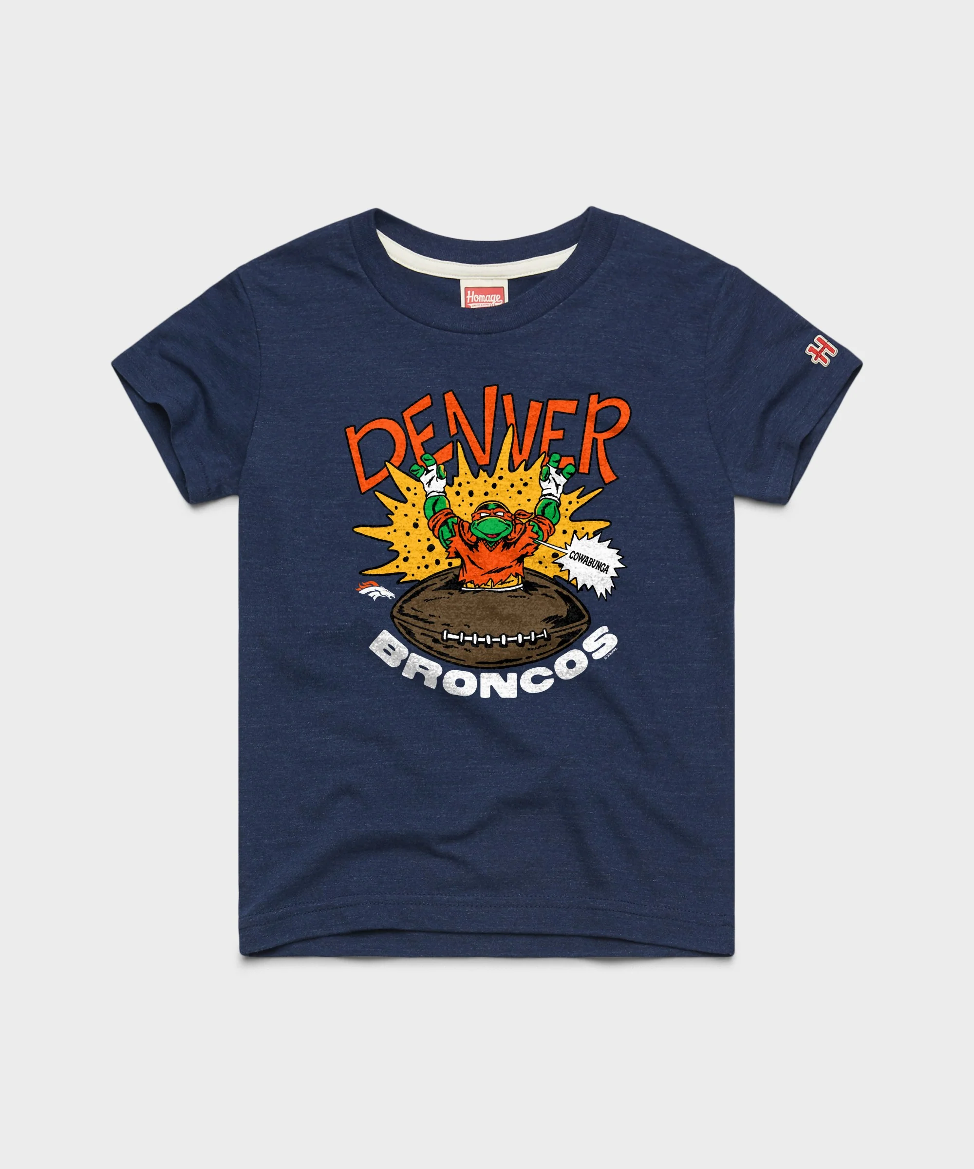 Youth TMNT Michelangelo x Denver Broncos