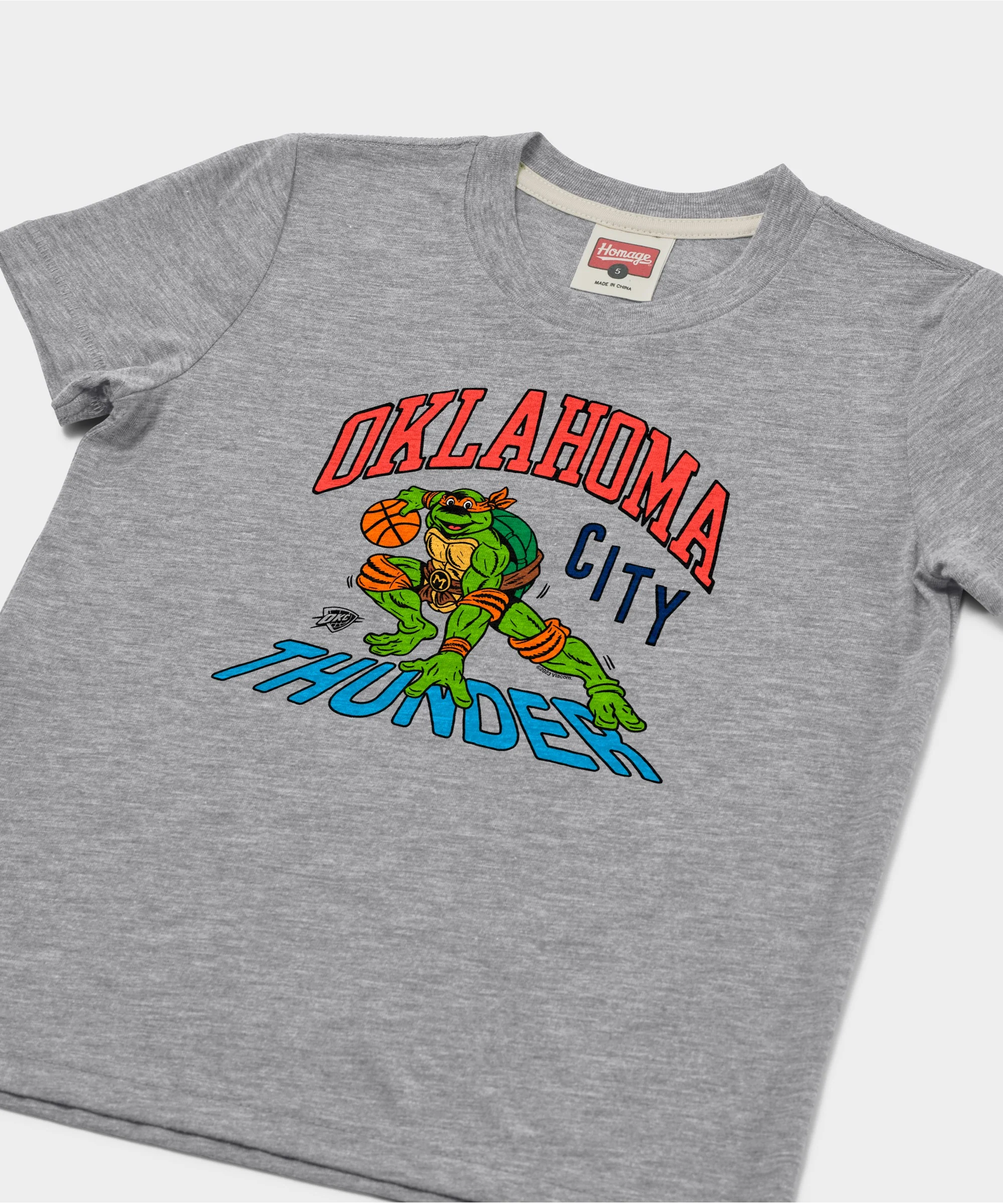 Youth TMNT Michelangelo x Oklahoma City Thunder - Image 2