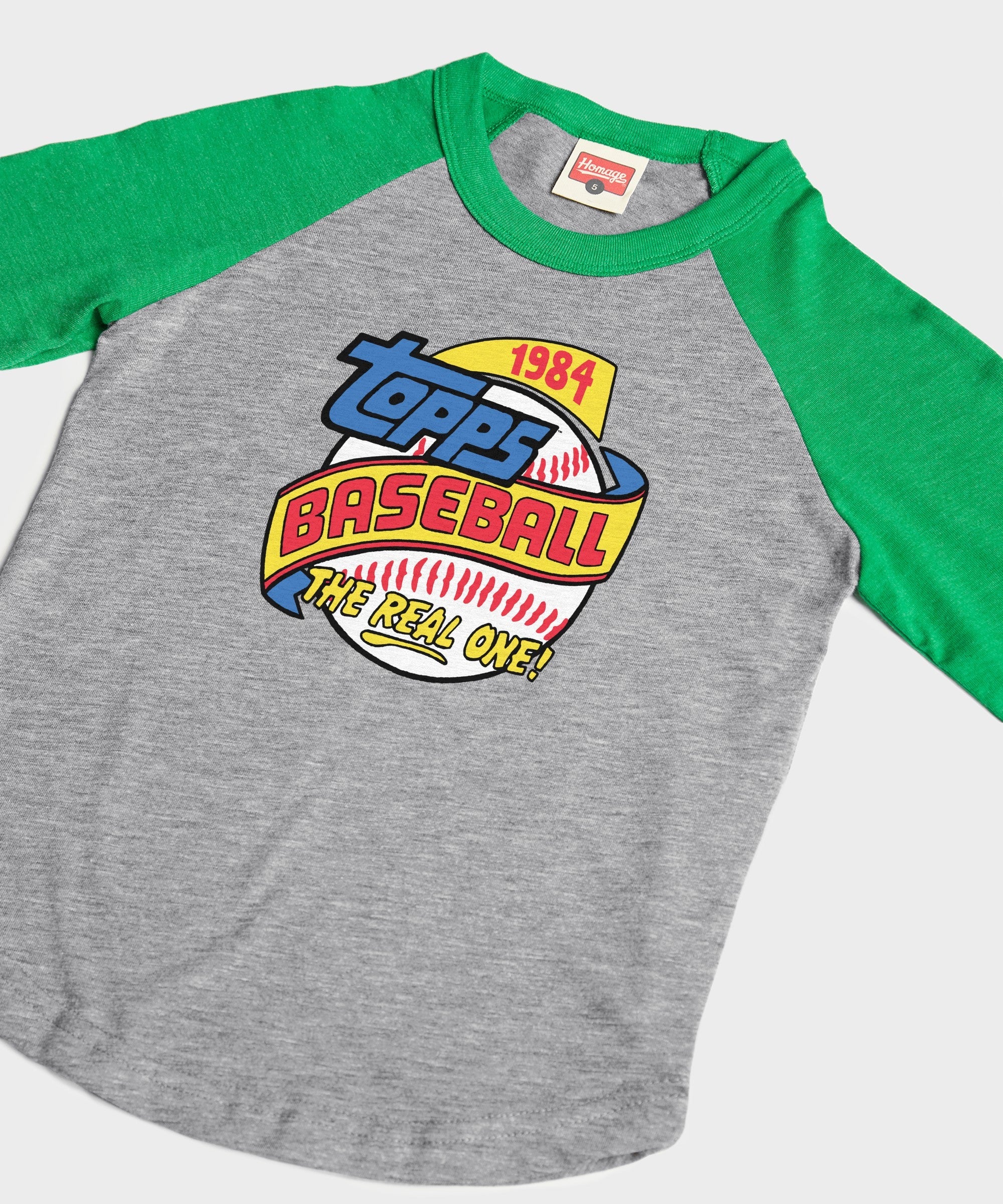 Youth Topps Baseball 1984 Raglan - Image 2